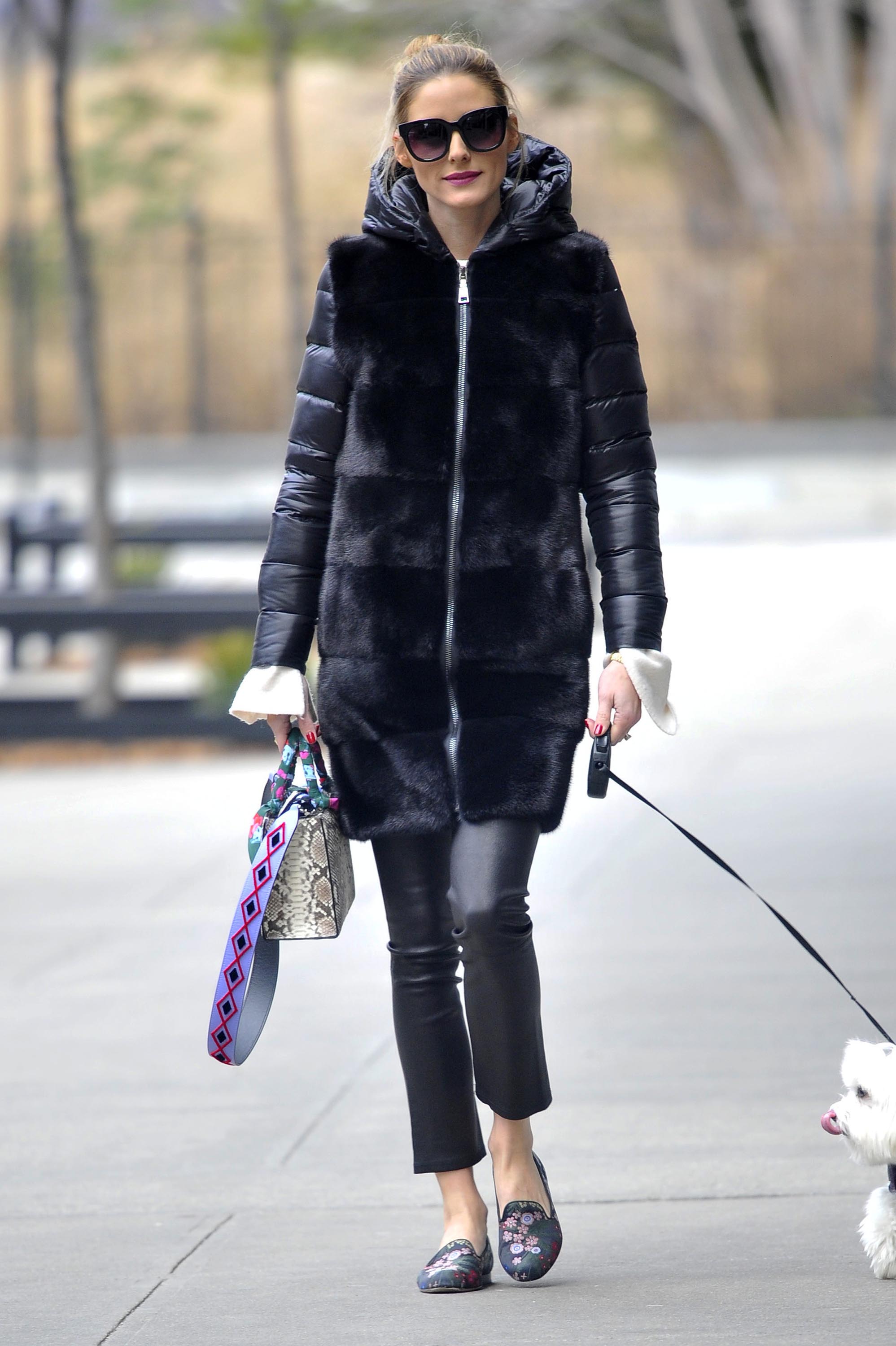 Olivia Palermo out in Brooklyn
