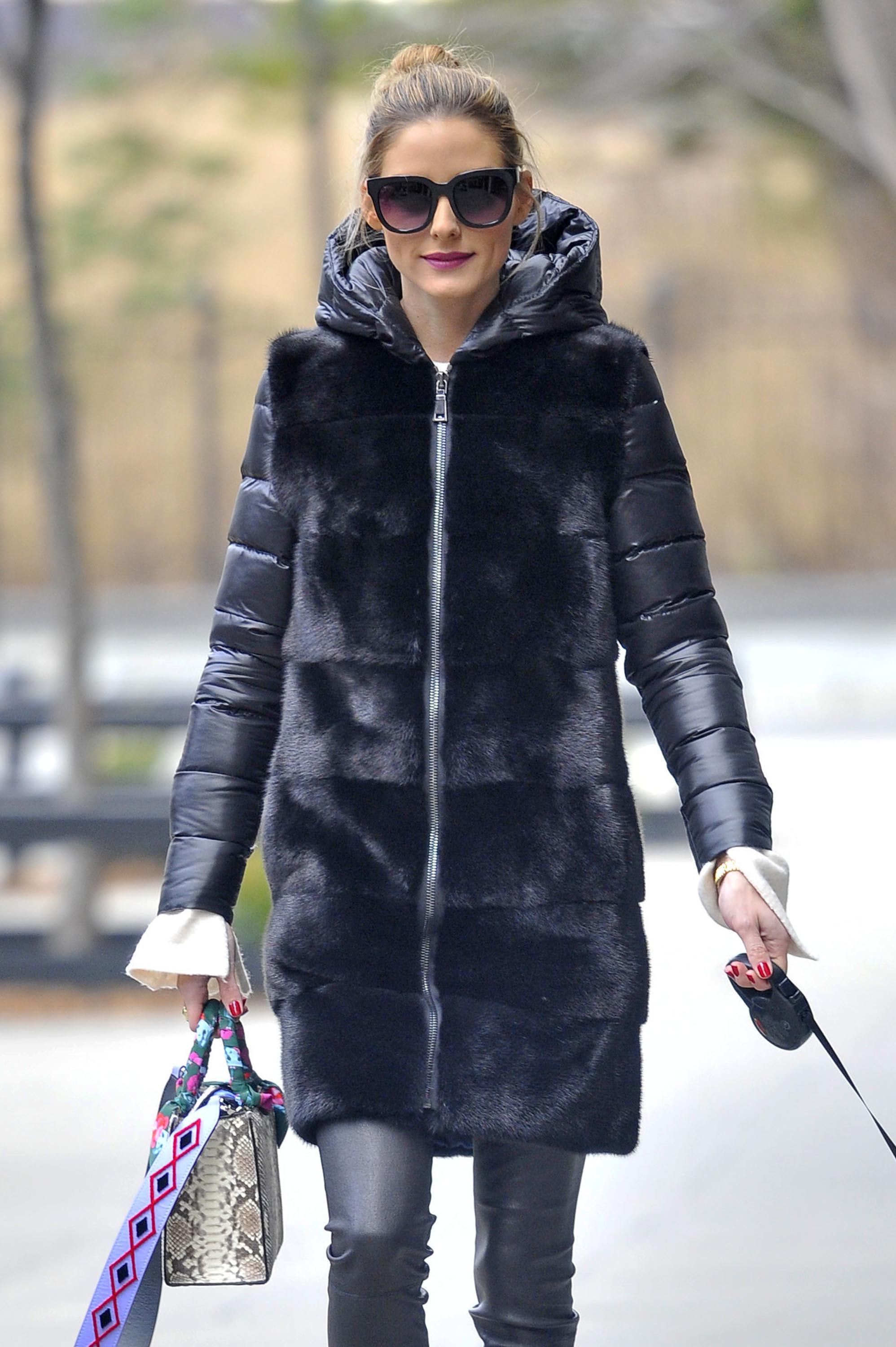 Olivia Palermo out in Brooklyn