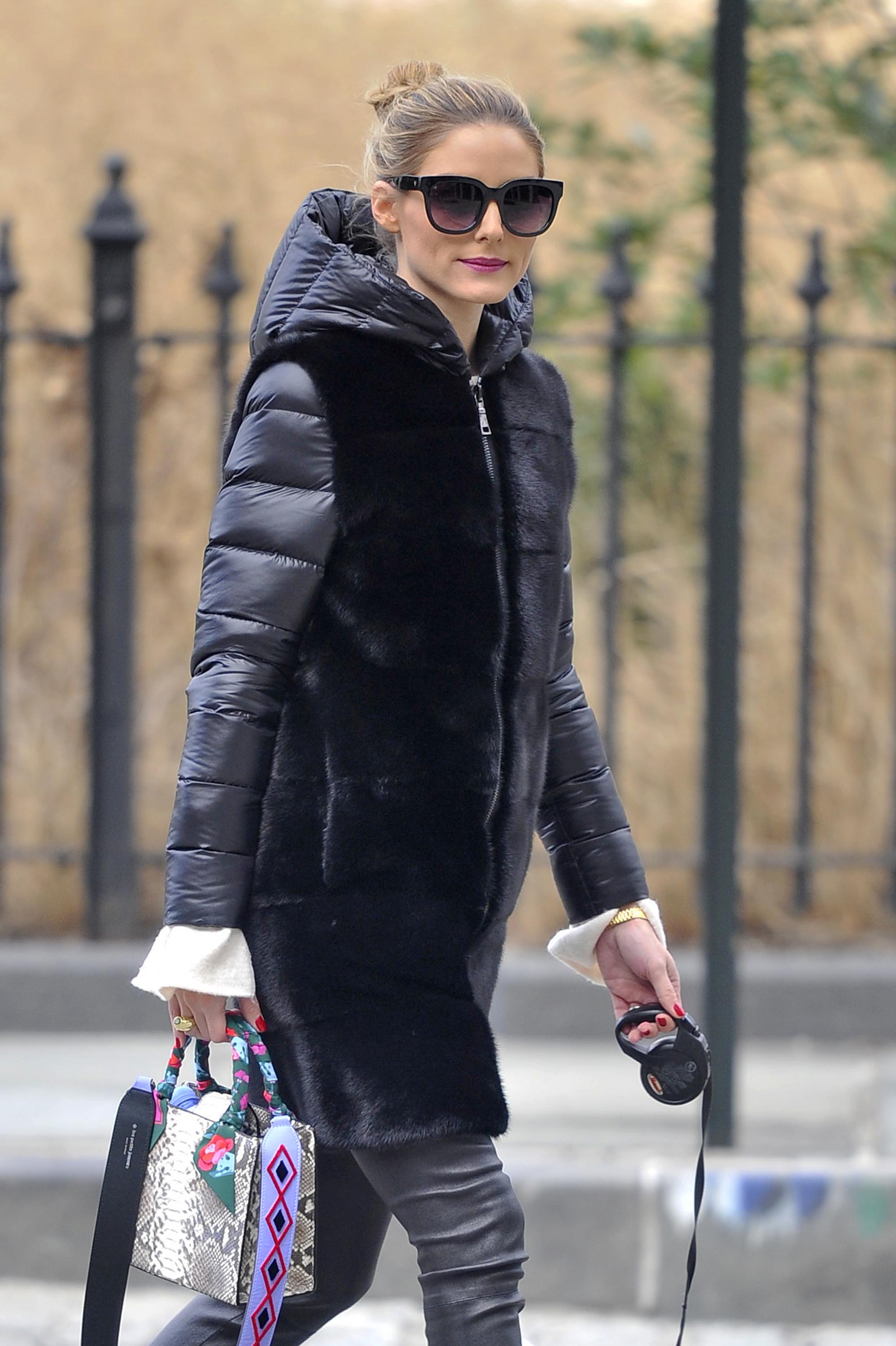 Olivia Palermo out in Brooklyn