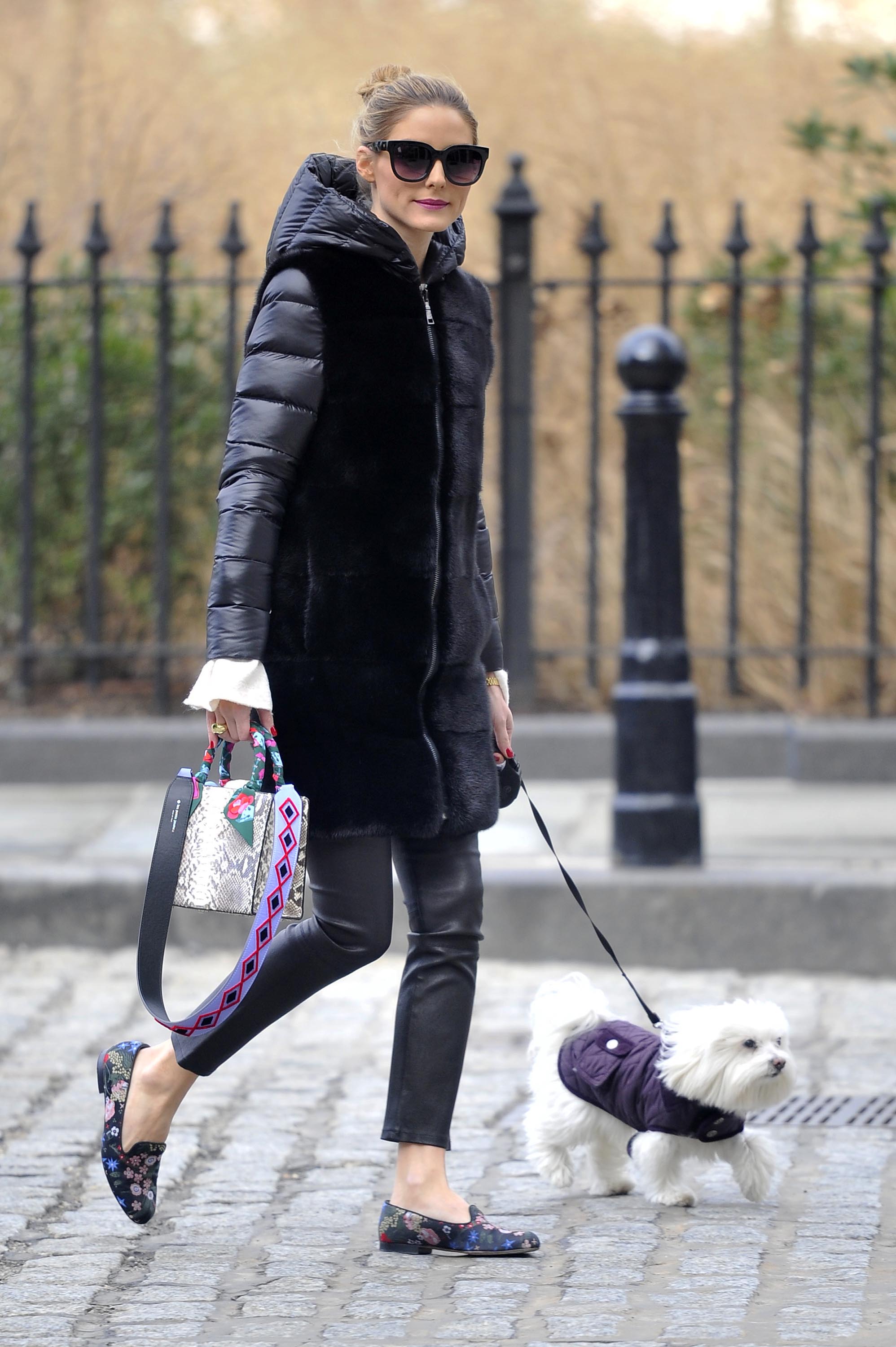 Olivia Palermo out in Brooklyn