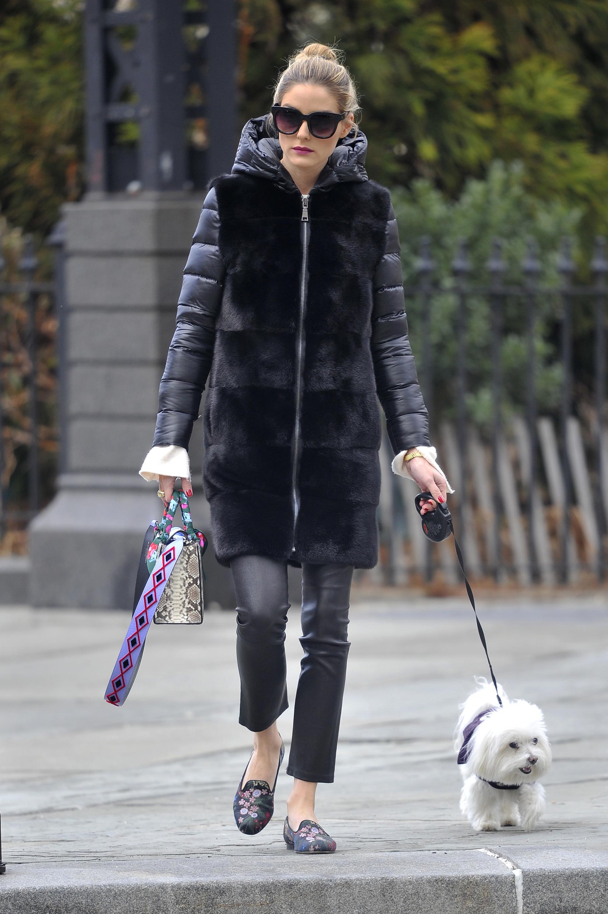 Olivia Palermo out in Brooklyn