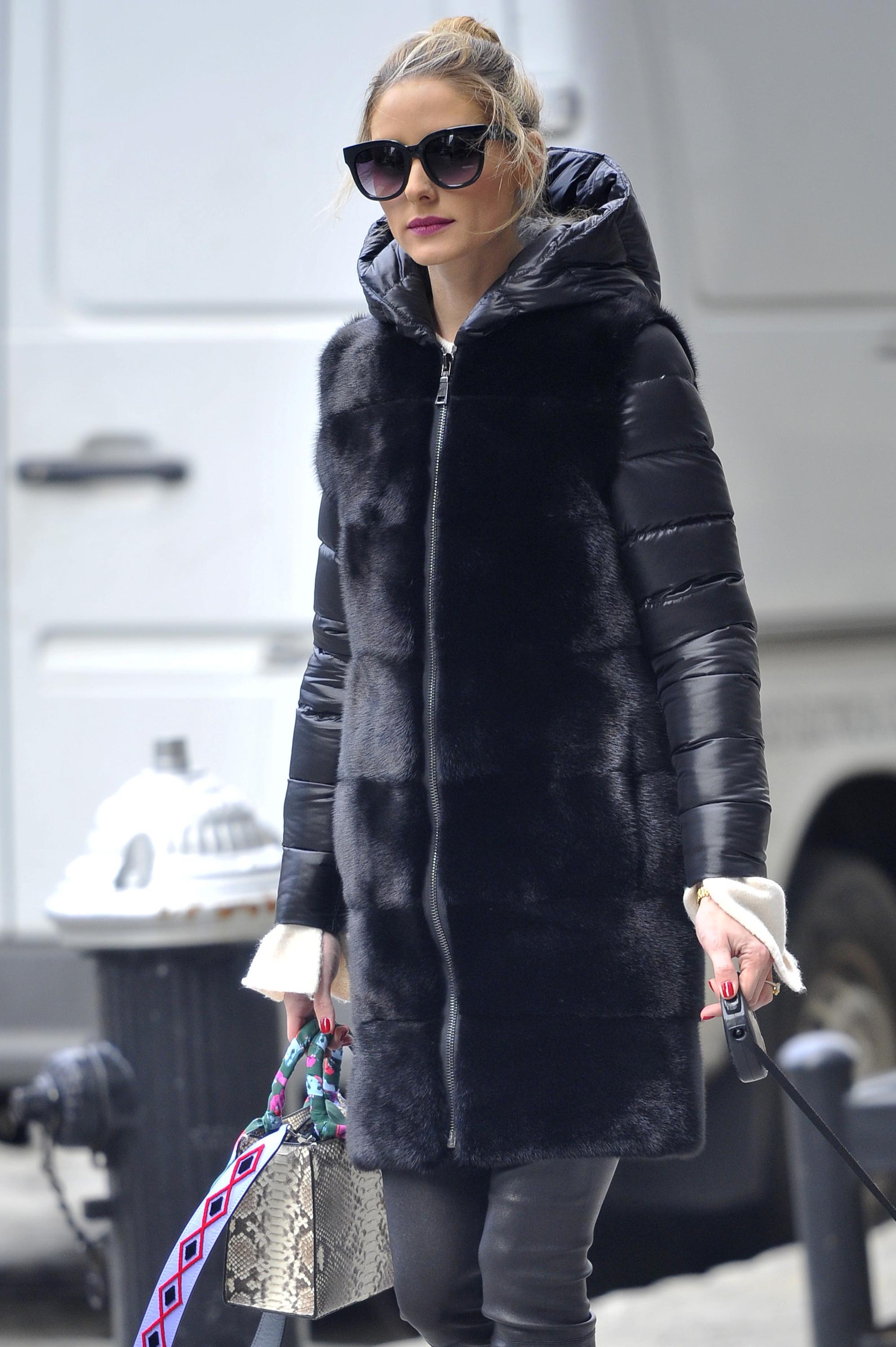 Olivia Palermo out in Brooklyn