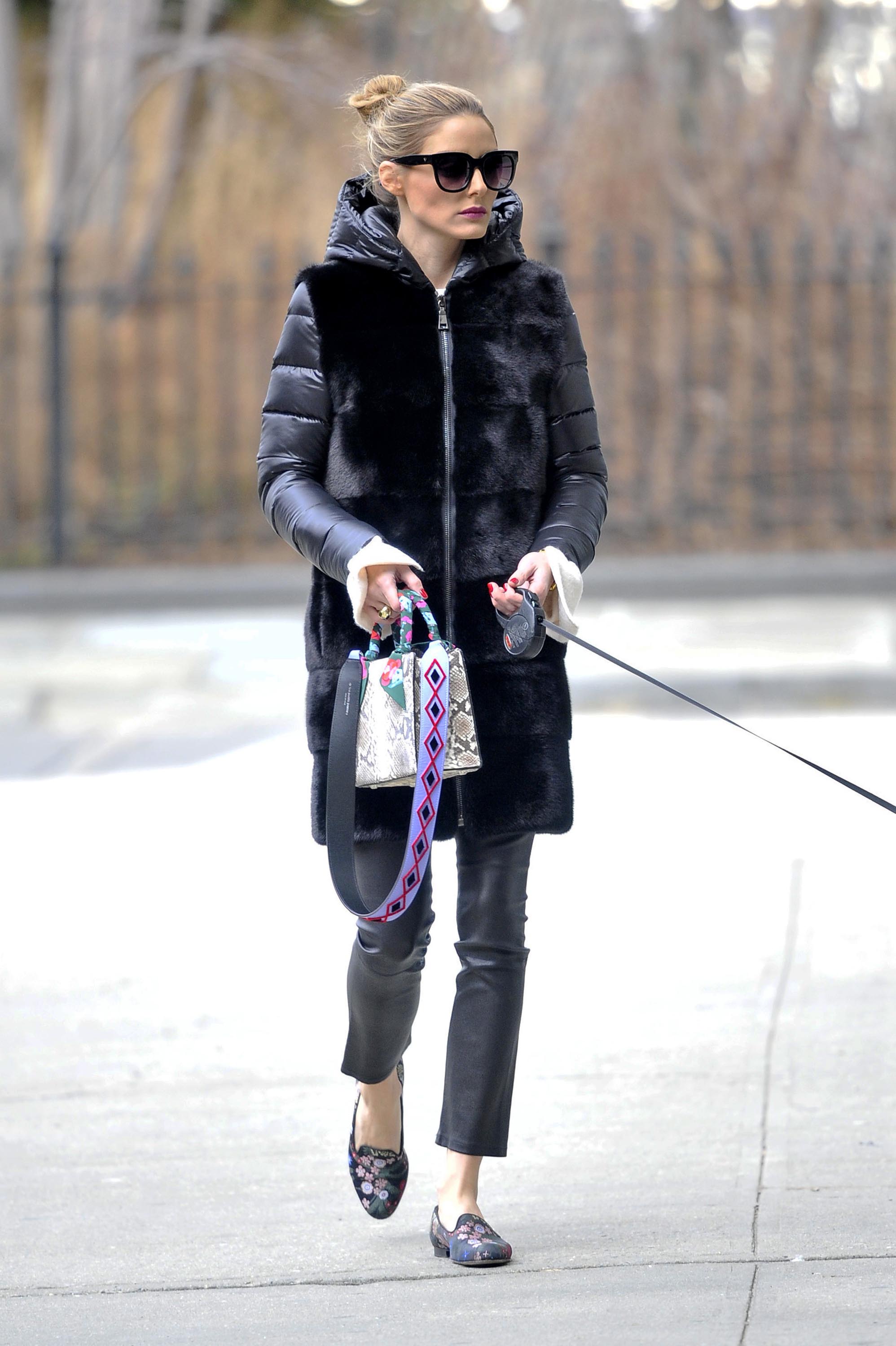 Olivia Palermo out in Brooklyn