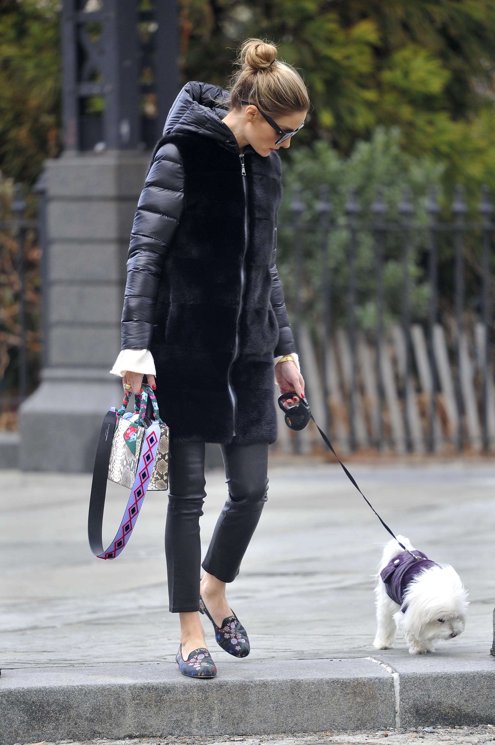 Olivia Palermo out in Brooklyn