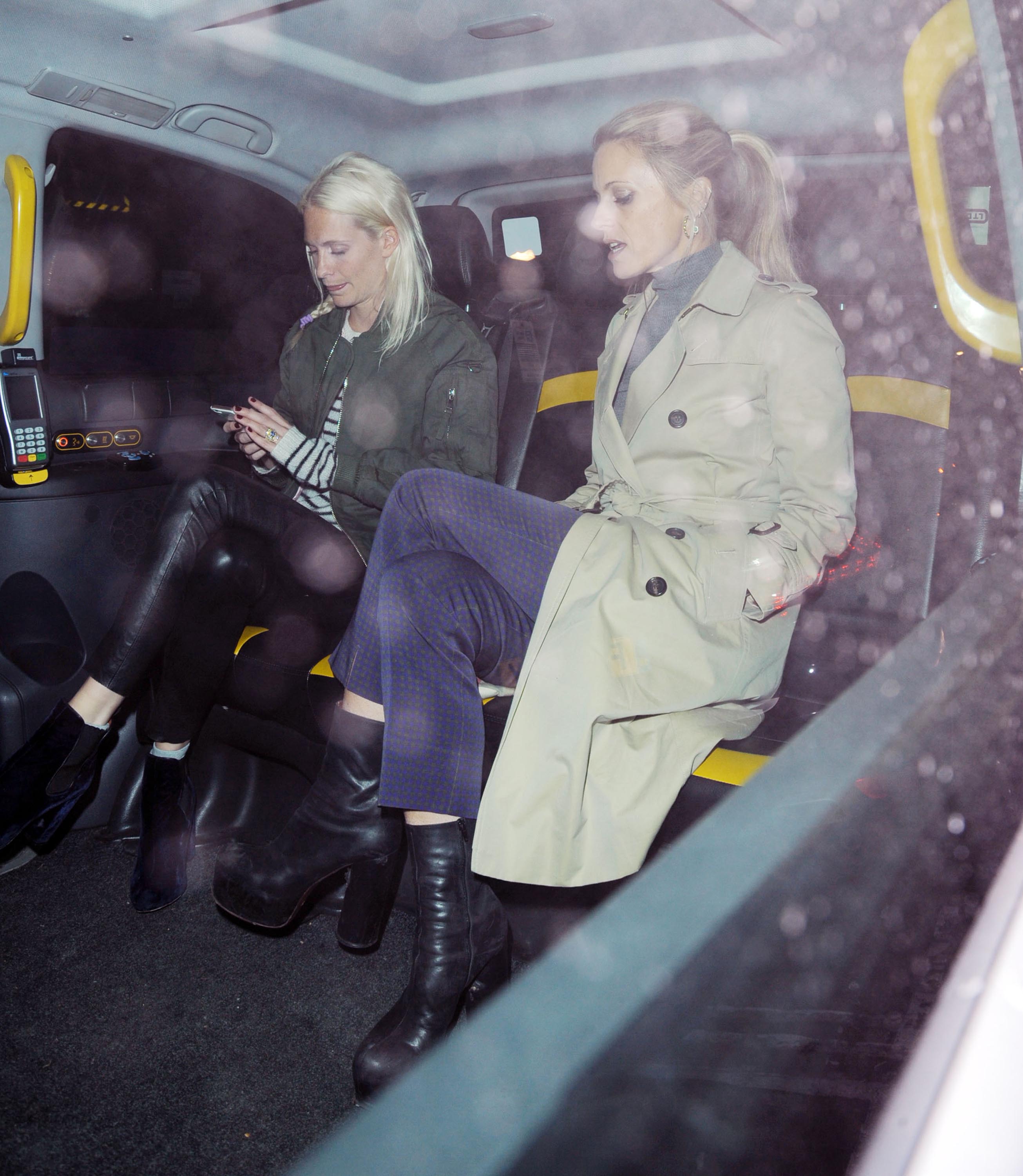 Poppy Delevingne night out at the Chiltern Firehouse