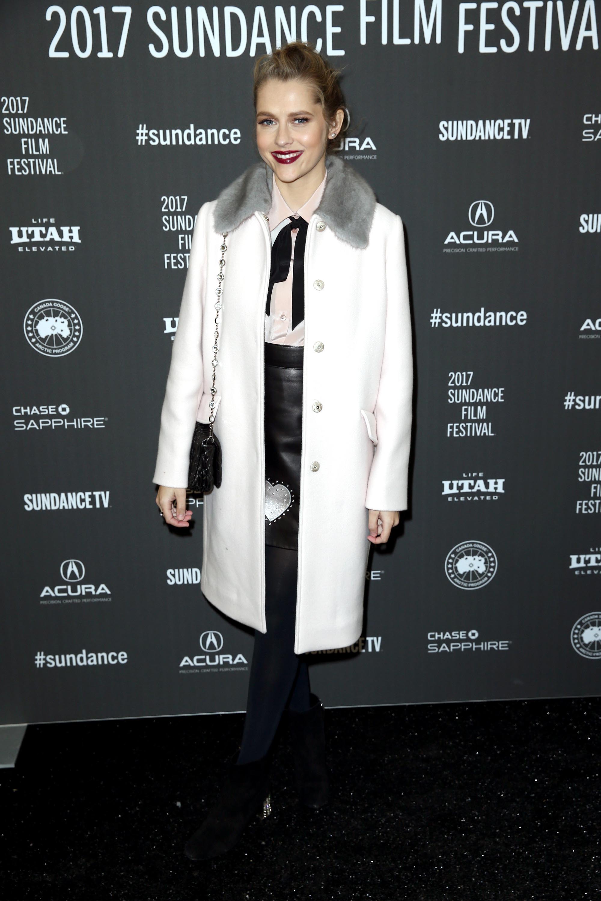 Teresa Palmer attends the Berlin Syndrome premiere