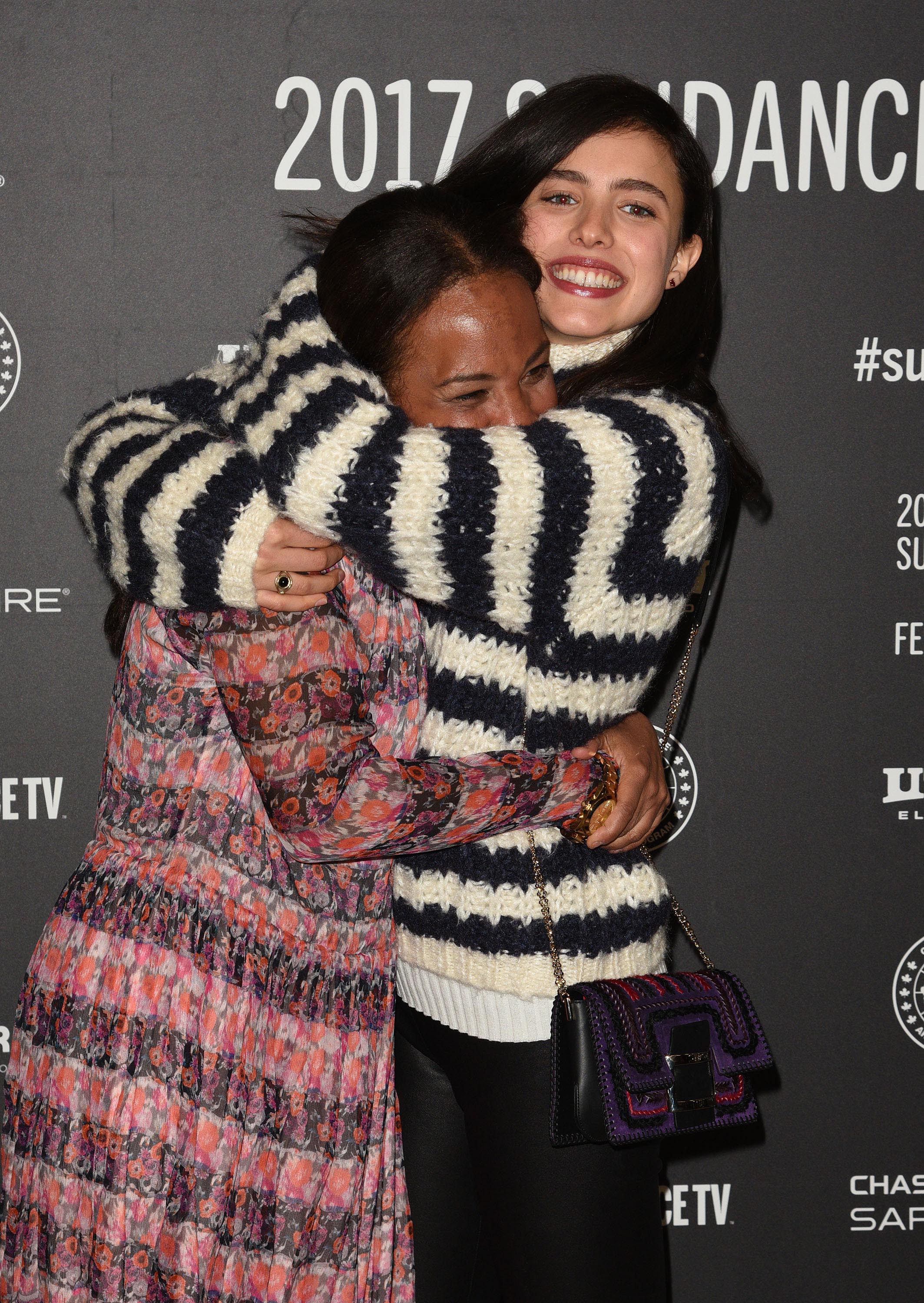 Margaret Qualley attends the Novitate premiere