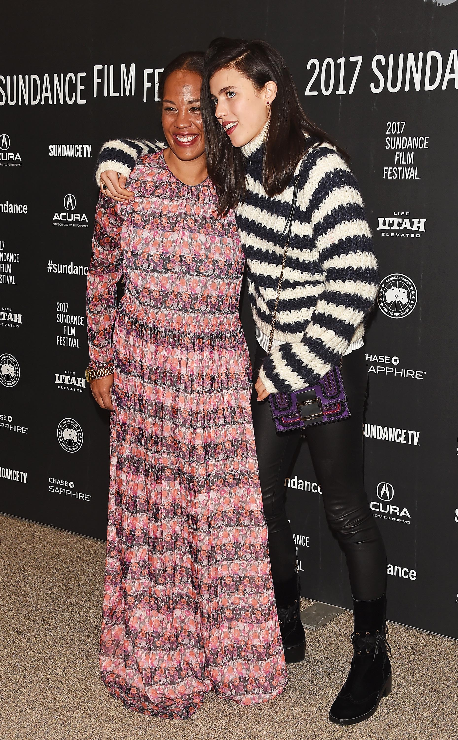 Margaret Qualley attends the Novitate premiere