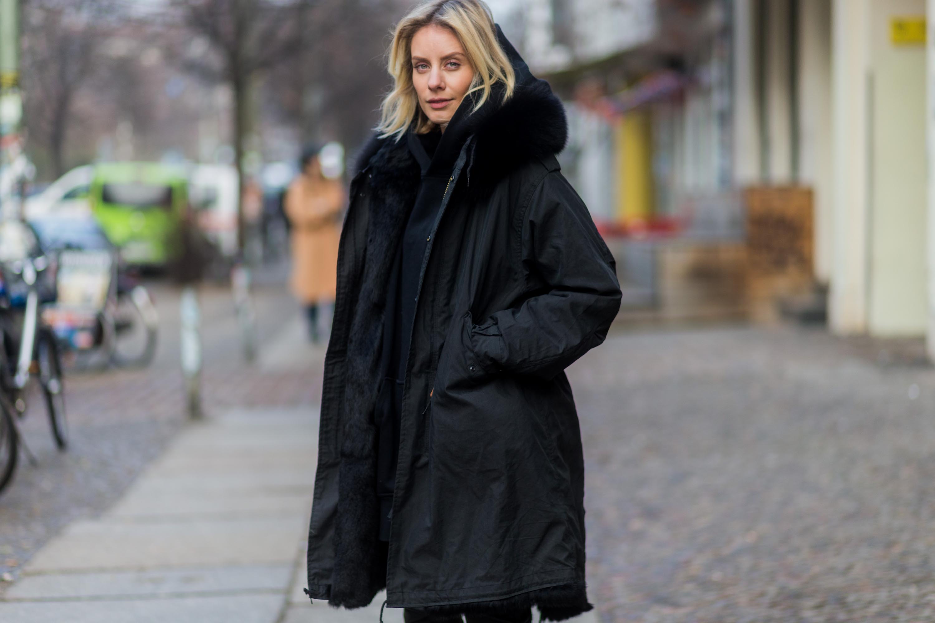 Lisa Hahnbueck street style in Berlin