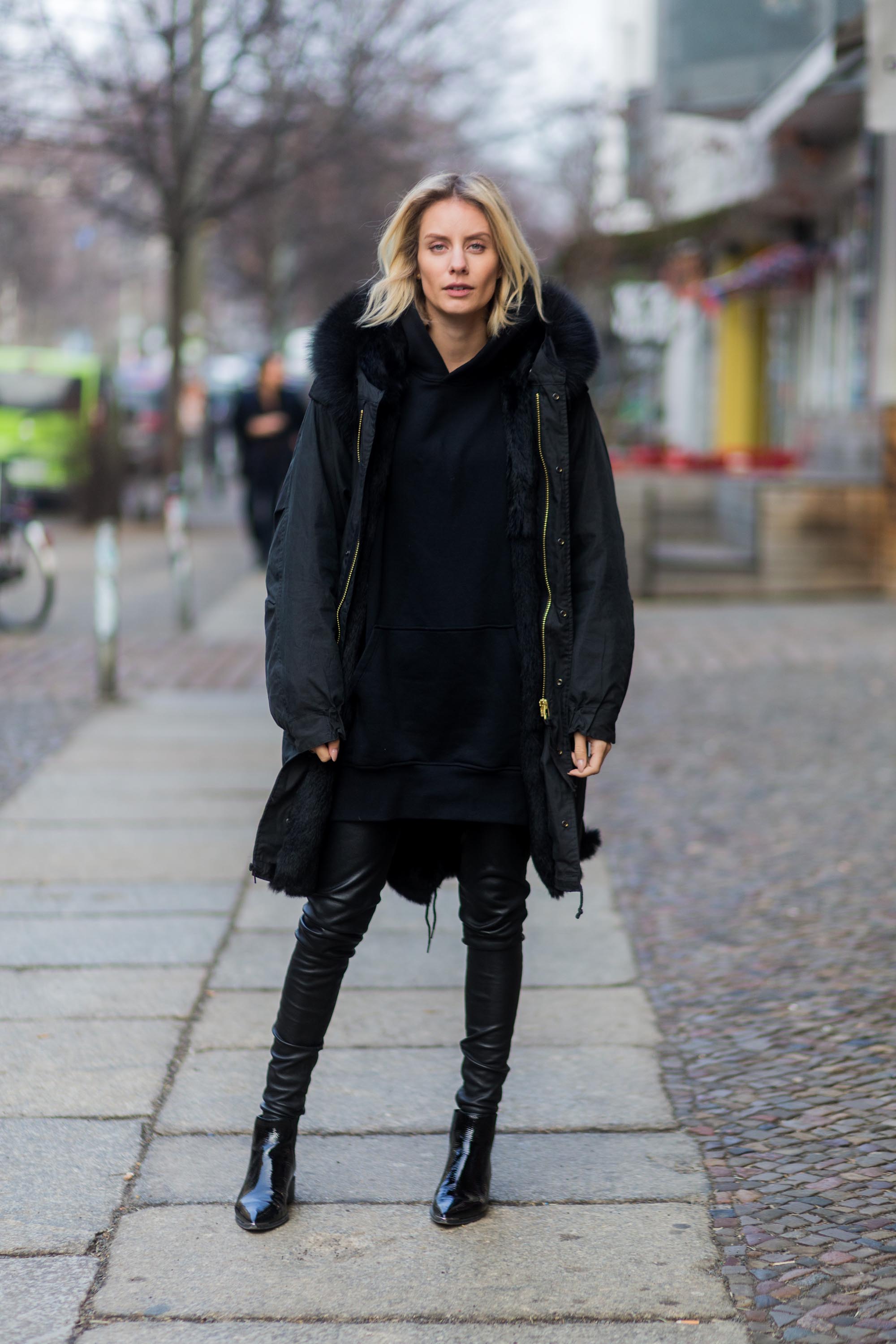 Lisa Hahnbueck street style in Berlin