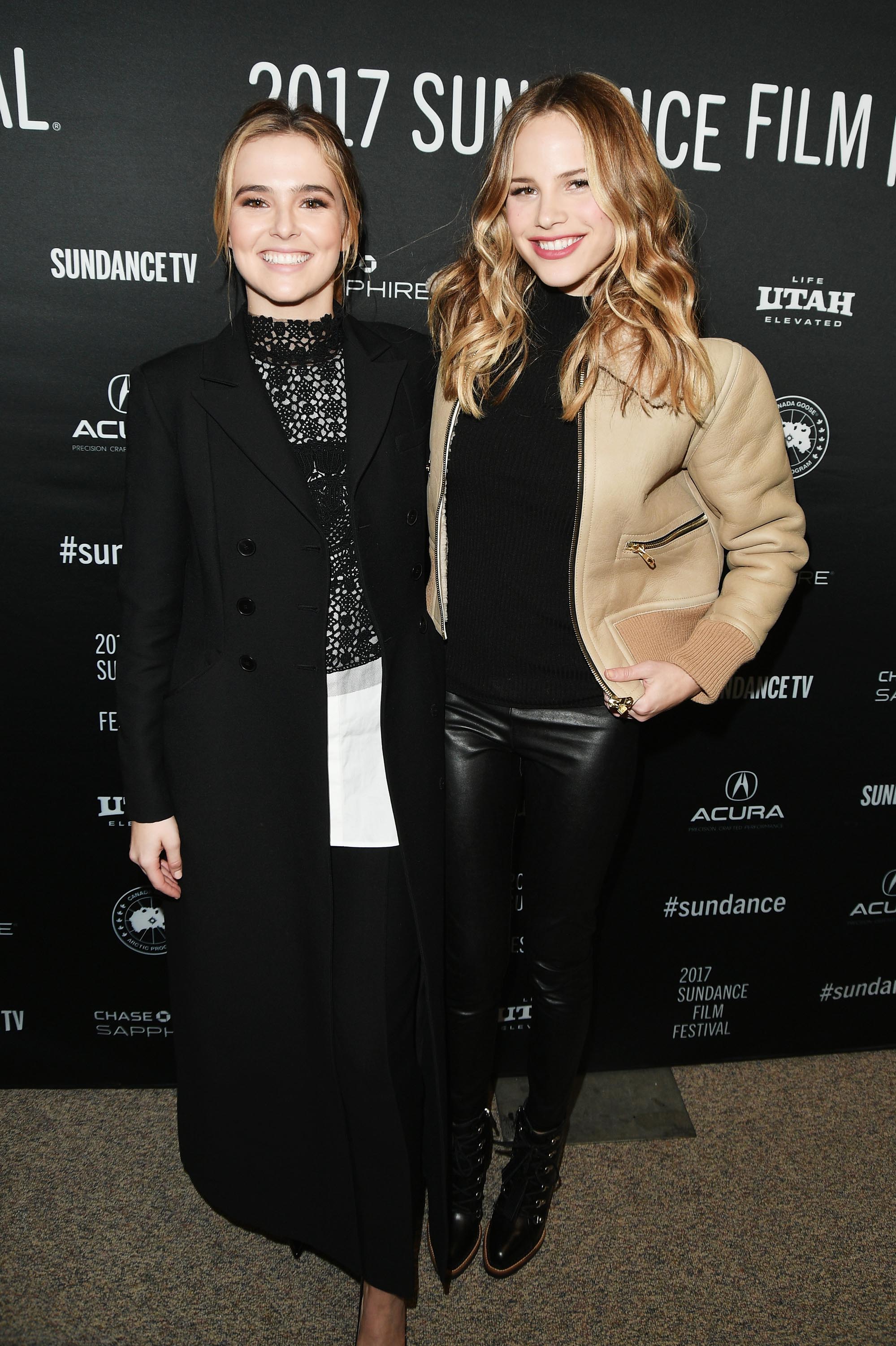 Halston Sage attends The 2017 Sundance Film Festival