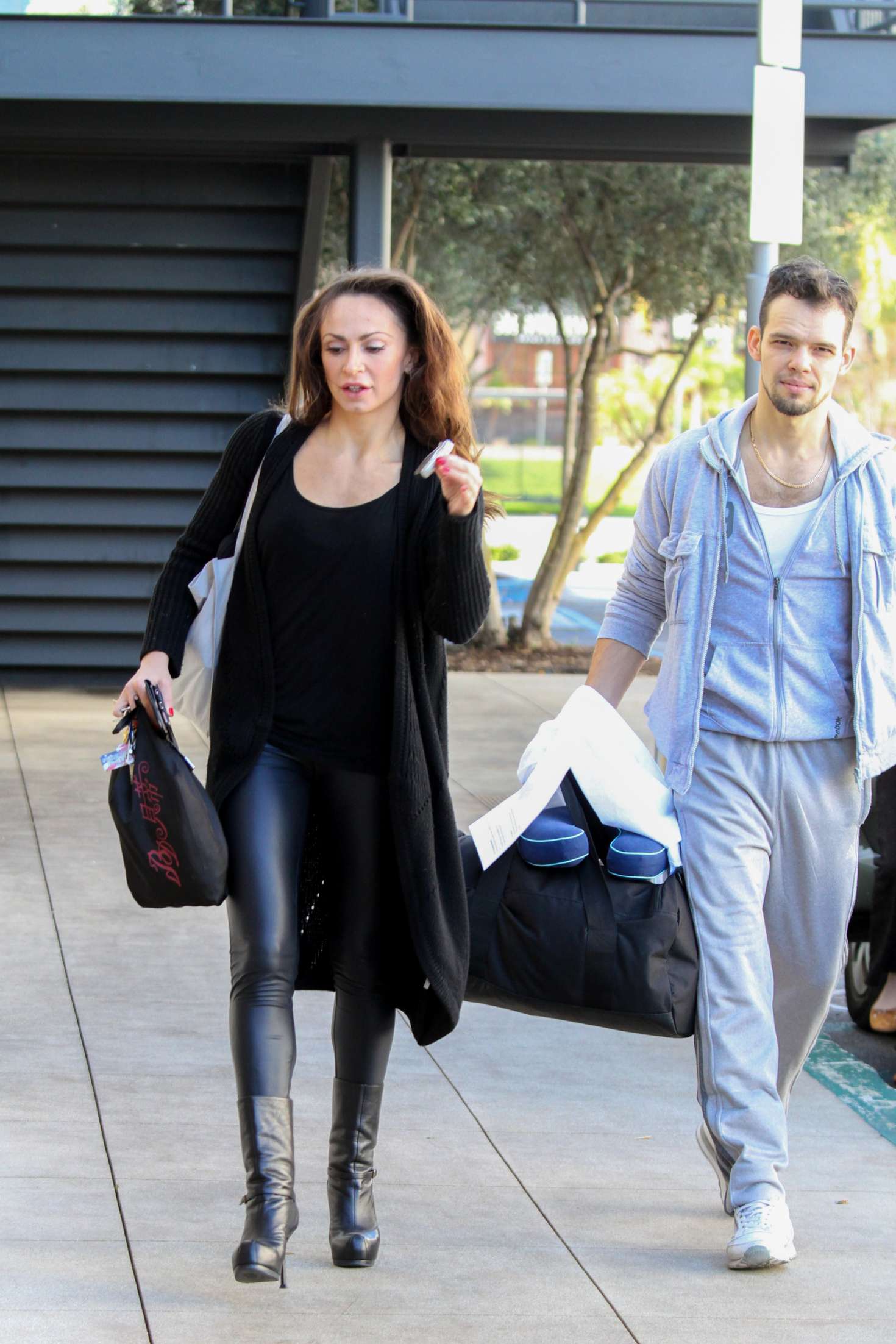 Karina Smirnoff at dance studio