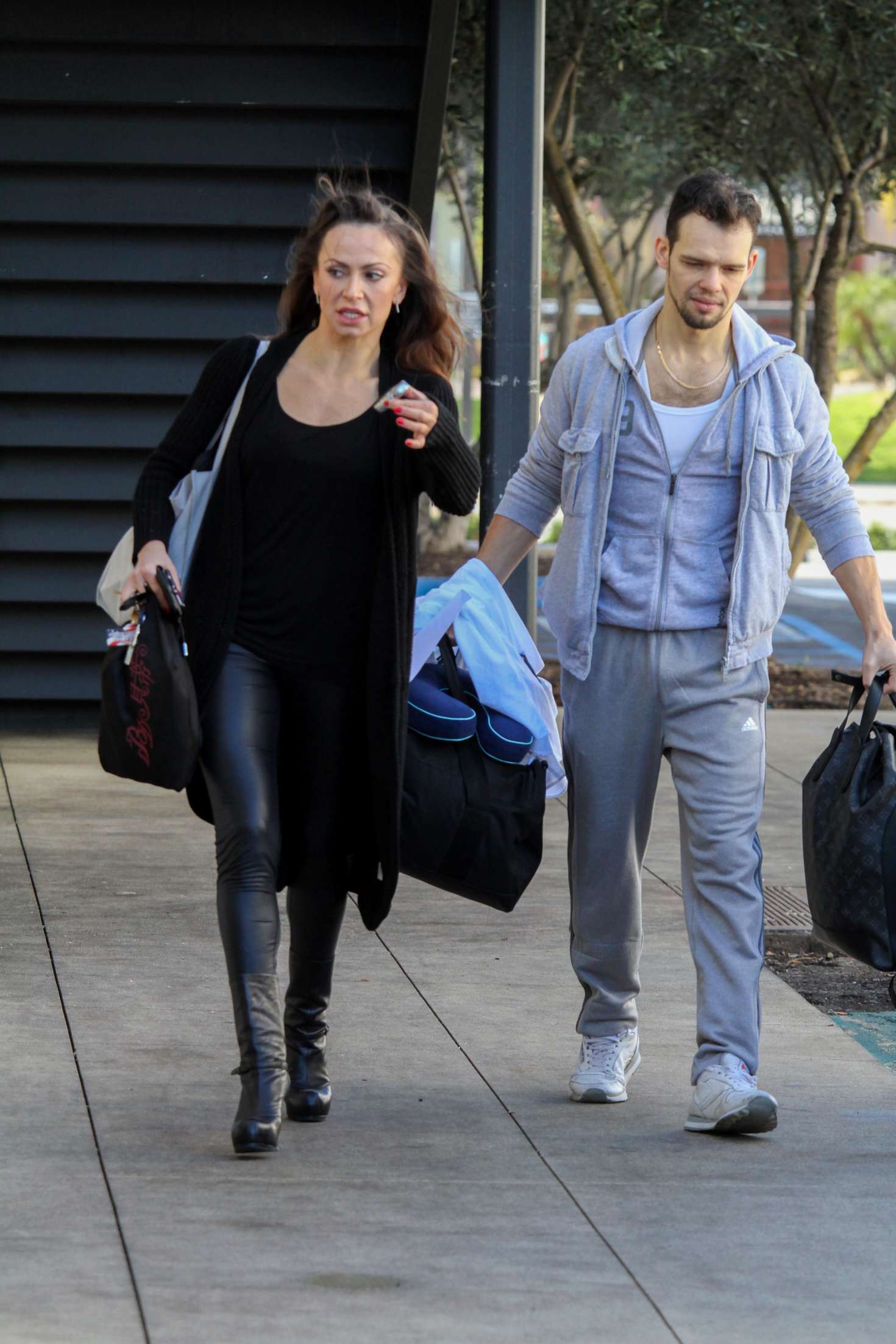 Karina Smirnoff at dance studio