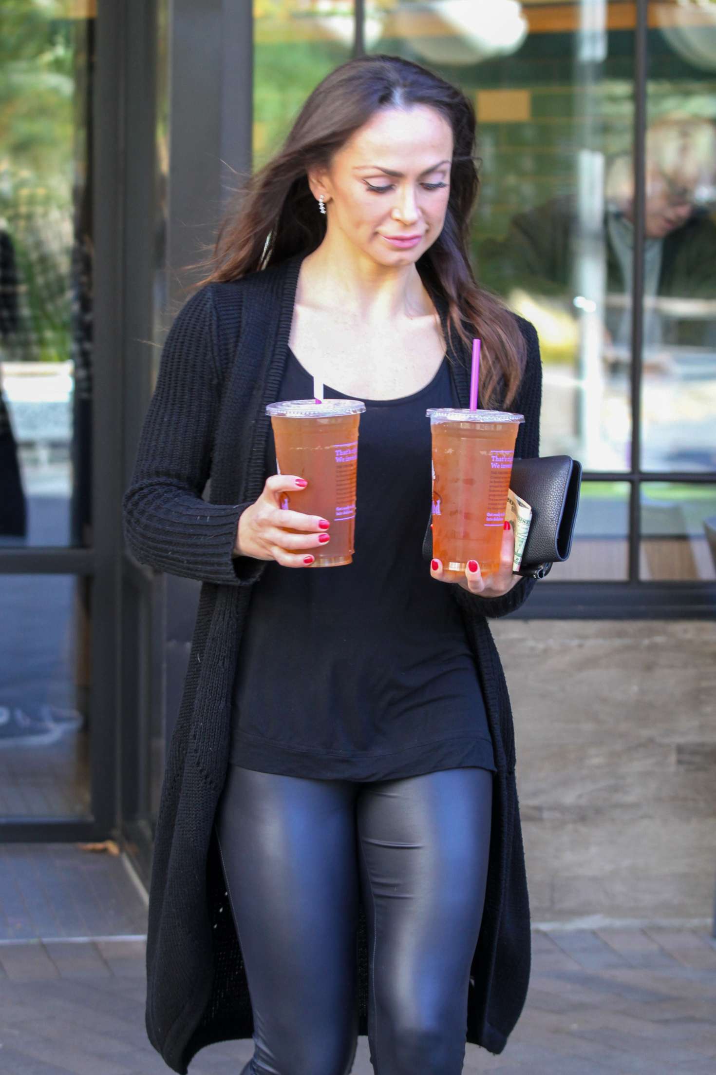 Karina Smirnoff at dance studio