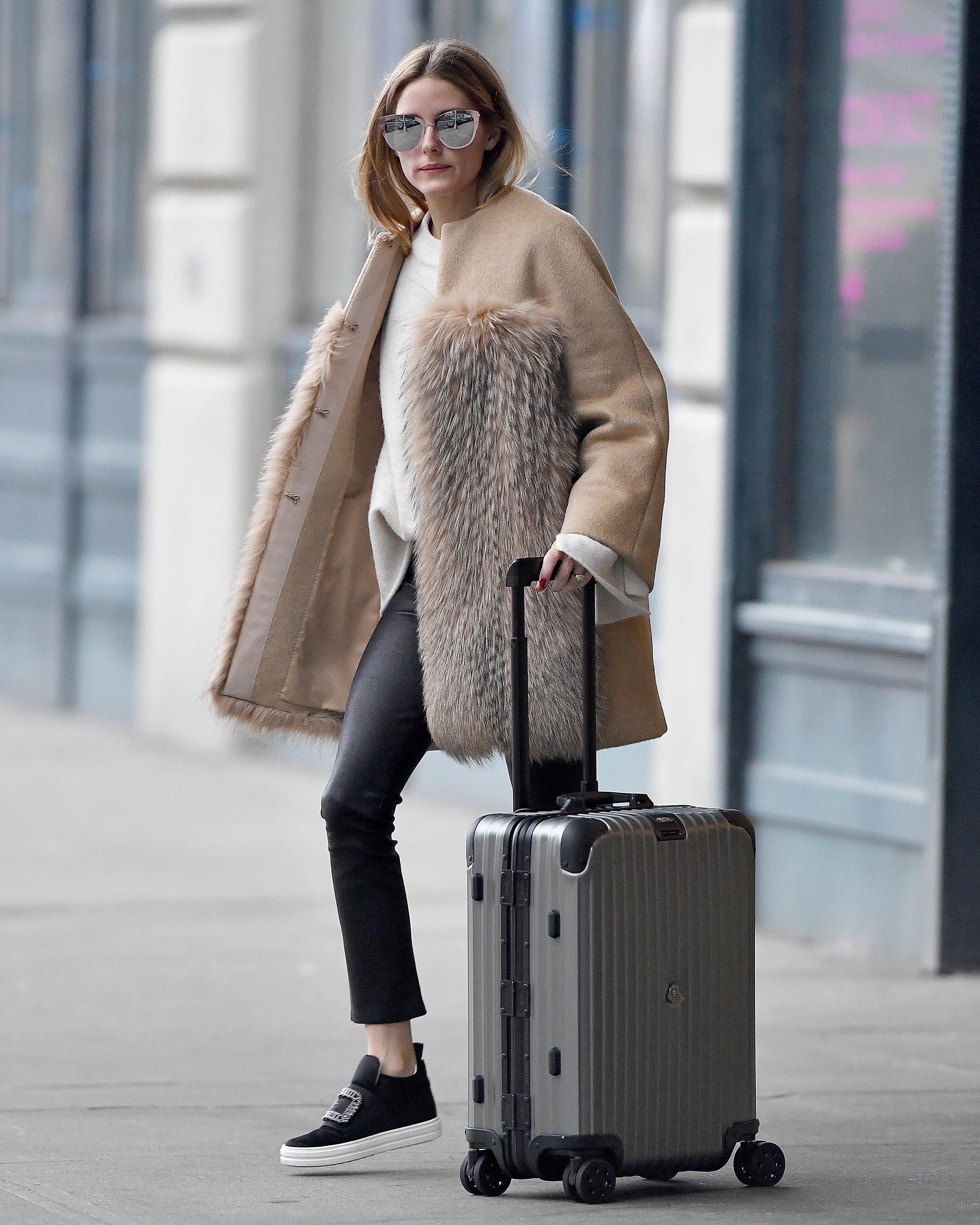 Olivia Palermo out in Brooklyn