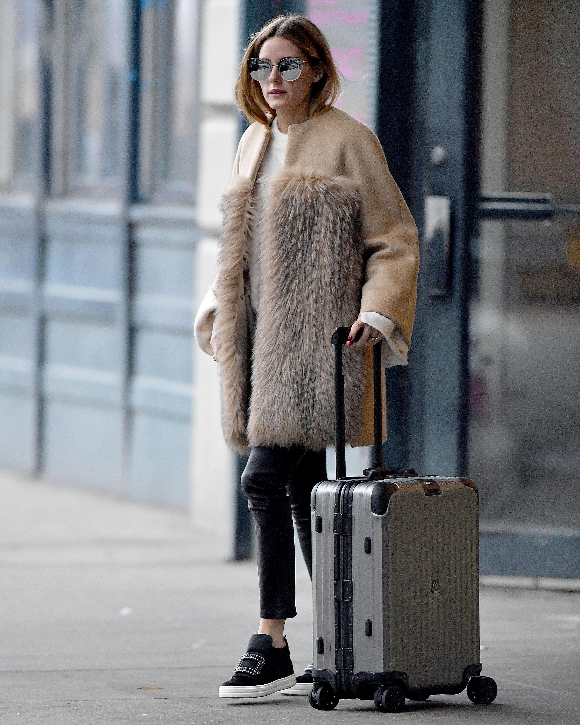 Olivia Palermo out in Brooklyn