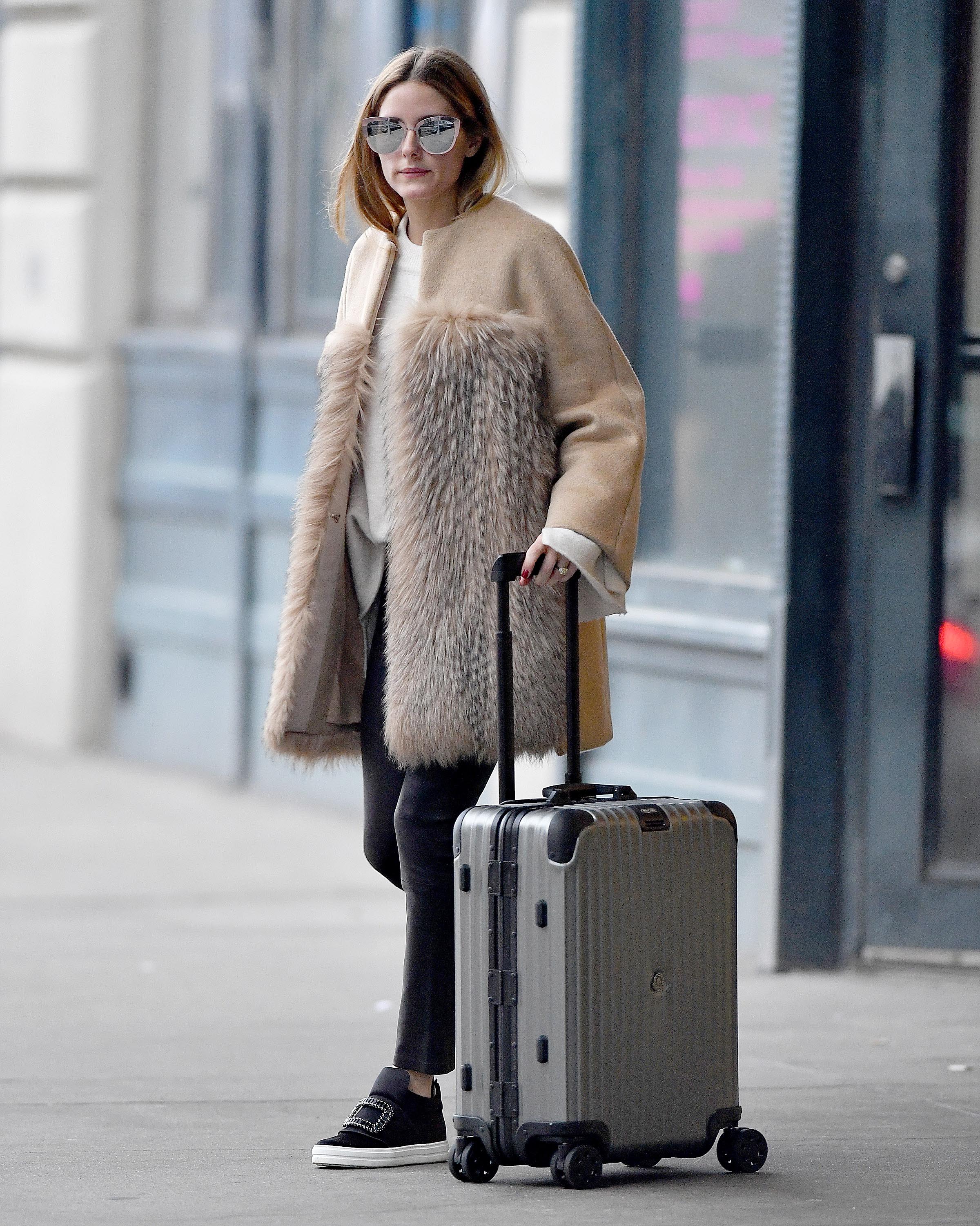 Olivia Palermo out in Brooklyn