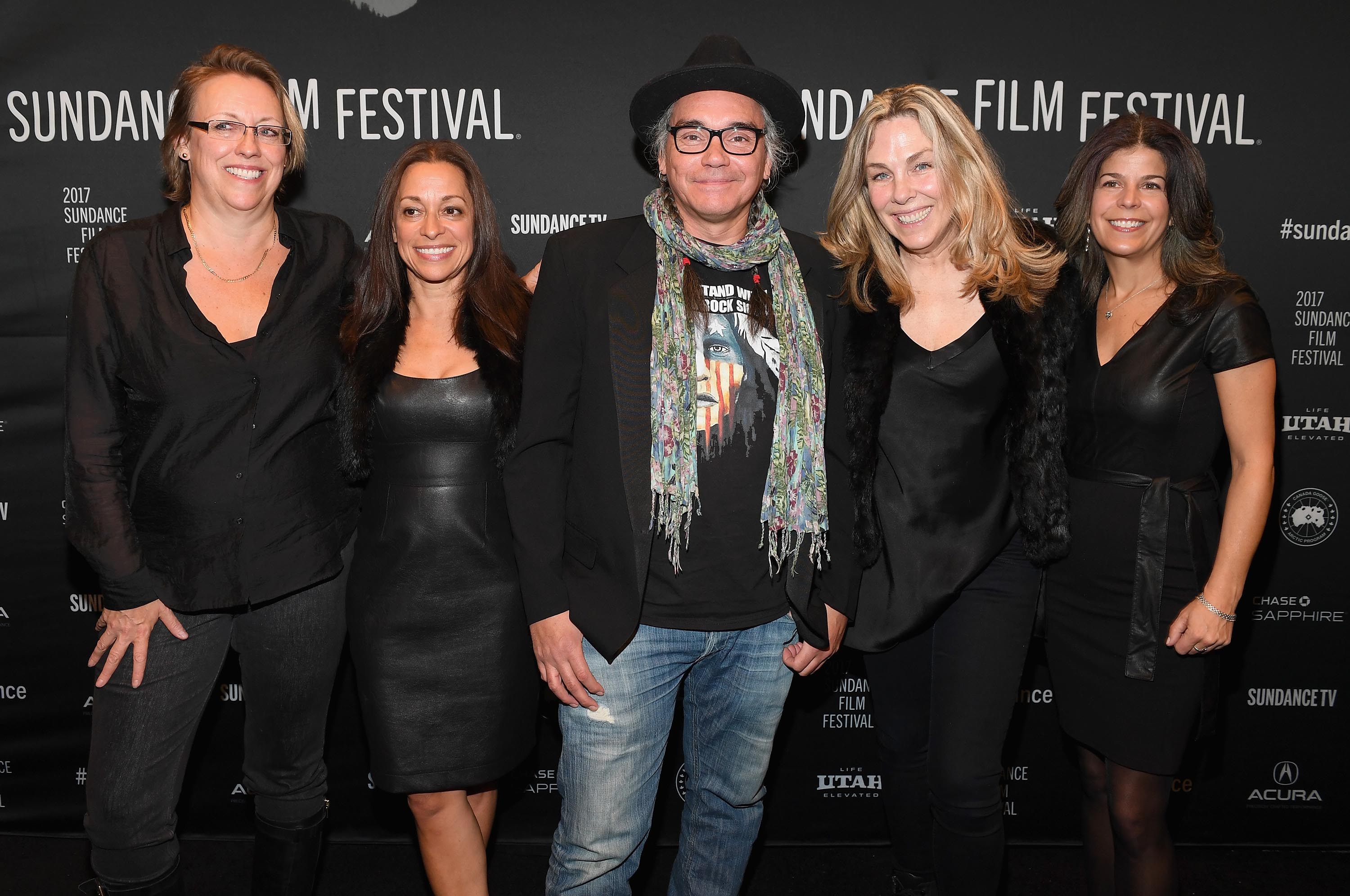 Christina Fon attends ‘RUMBLE: The Indians Who Rocked The World’ Premiere