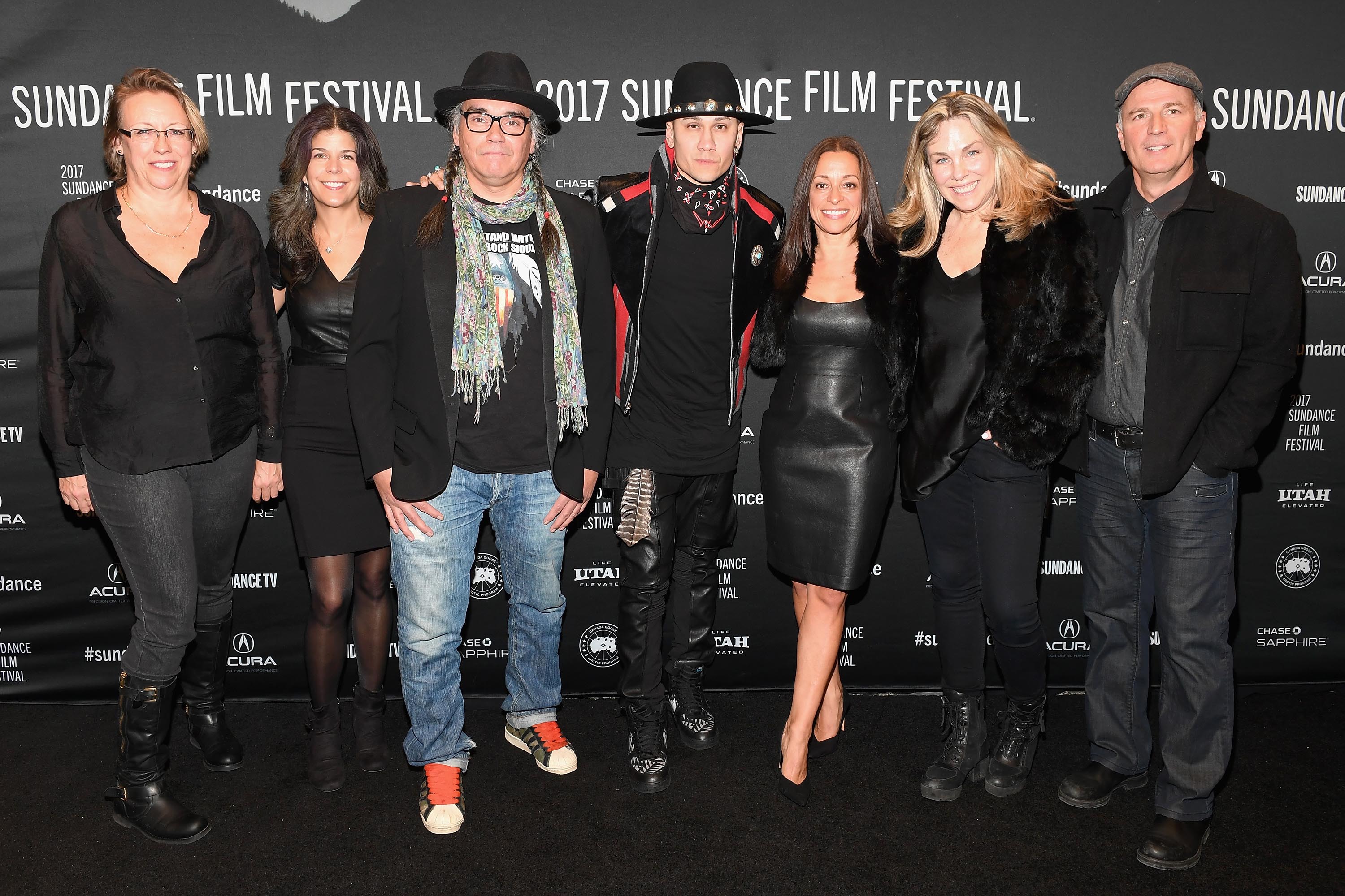 Christina Fon attends ‘RUMBLE: The Indians Who Rocked The World’ Premiere