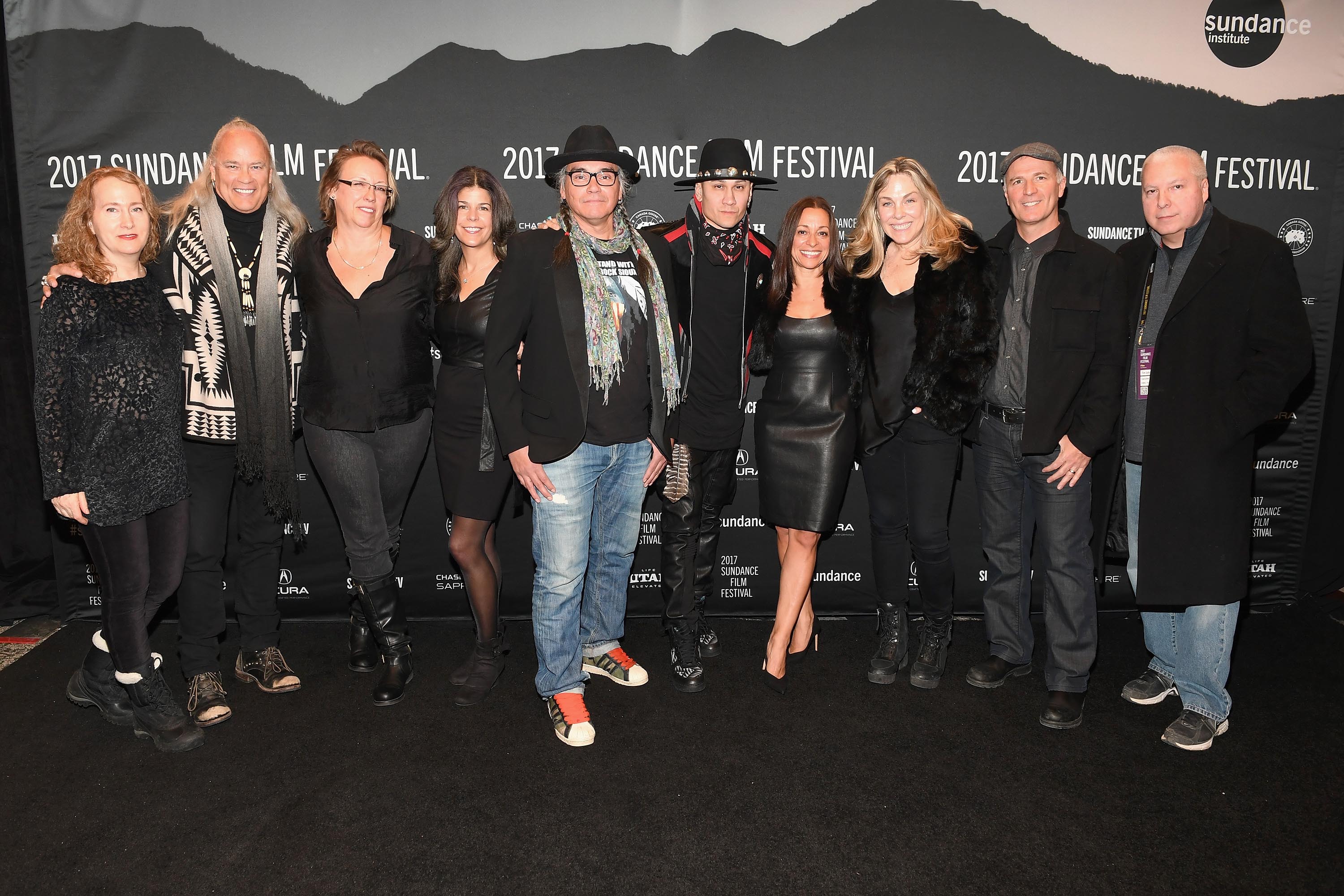 Christina Fon attends ‘RUMBLE: The Indians Who Rocked The World’ Premiere