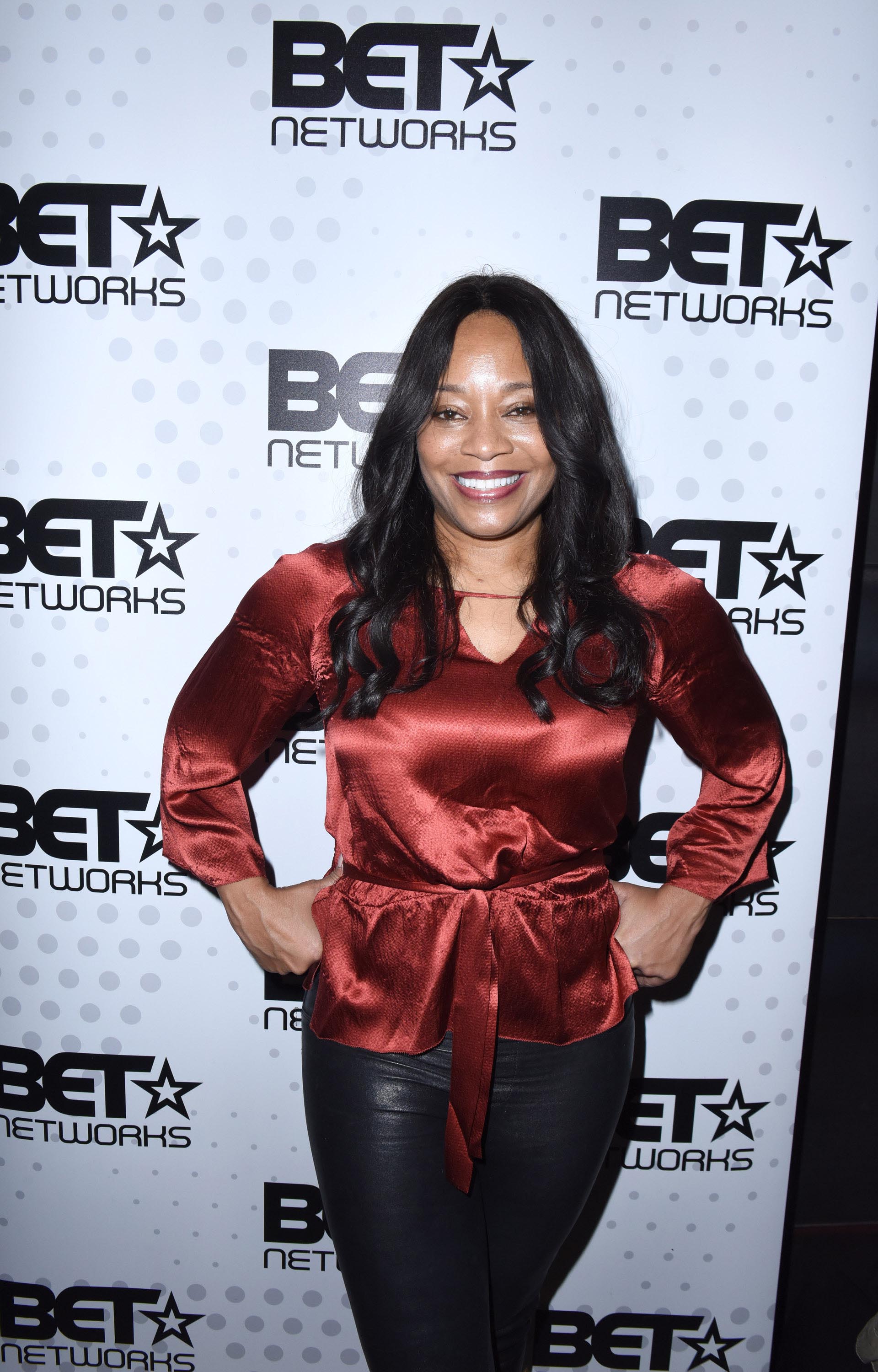 Connie Orlando attends the BET Hosted Reception