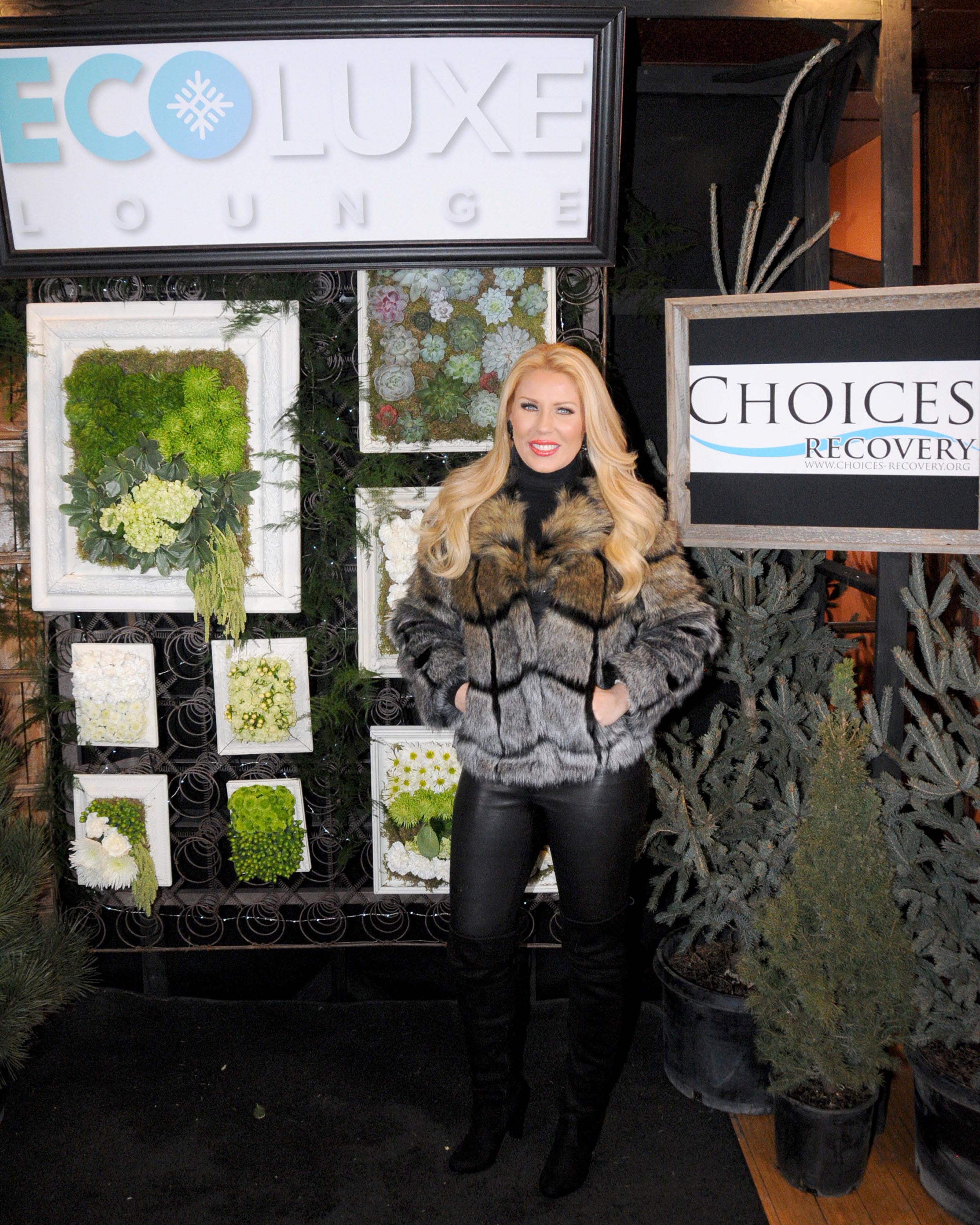 Gretchen Rossi attends EcoLuxe Lounge Ten Years