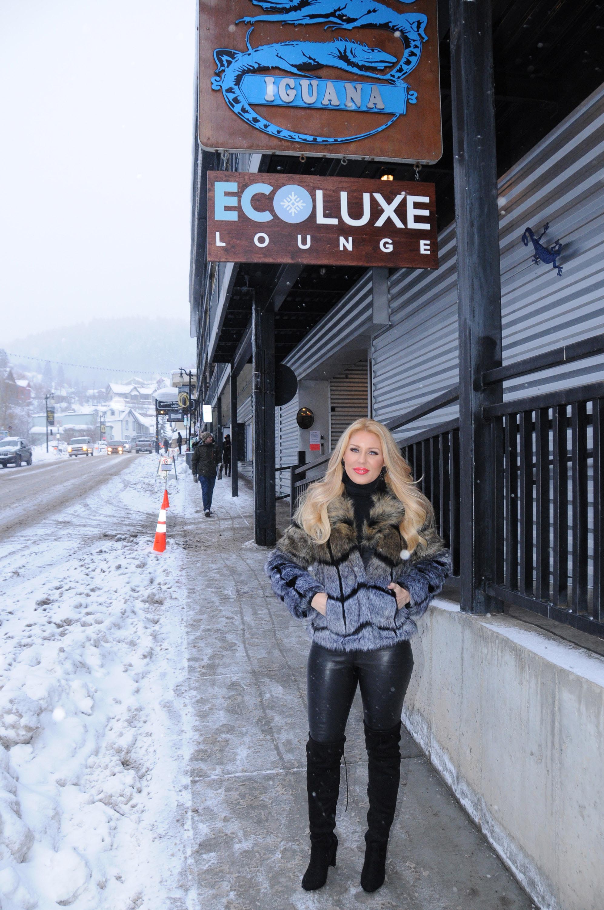Gretchen Rossi attends EcoLuxe Lounge Ten Years