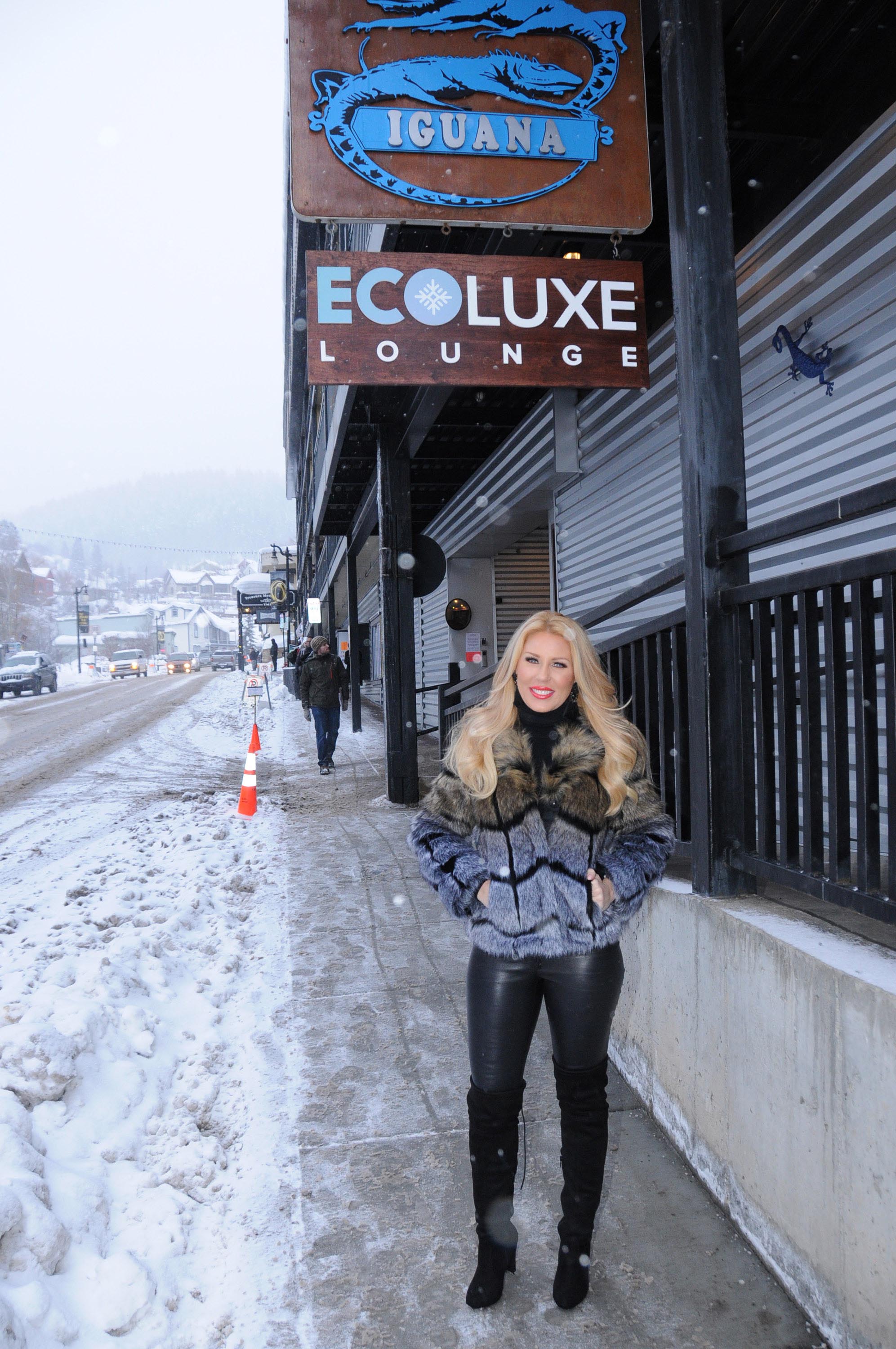 Gretchen Rossi attends EcoLuxe Lounge Ten Years