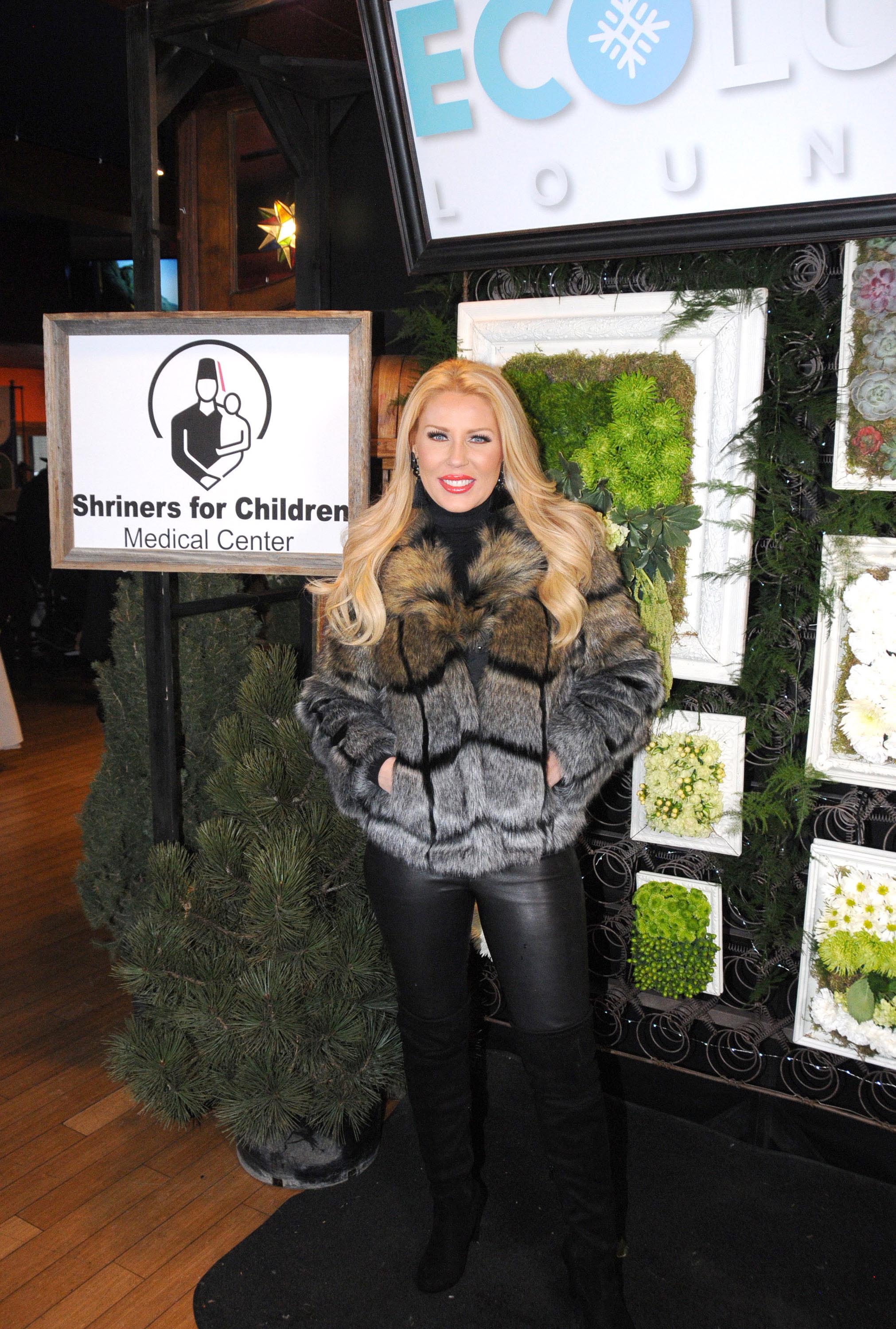 Gretchen Rossi attends EcoLuxe Lounge Ten Years