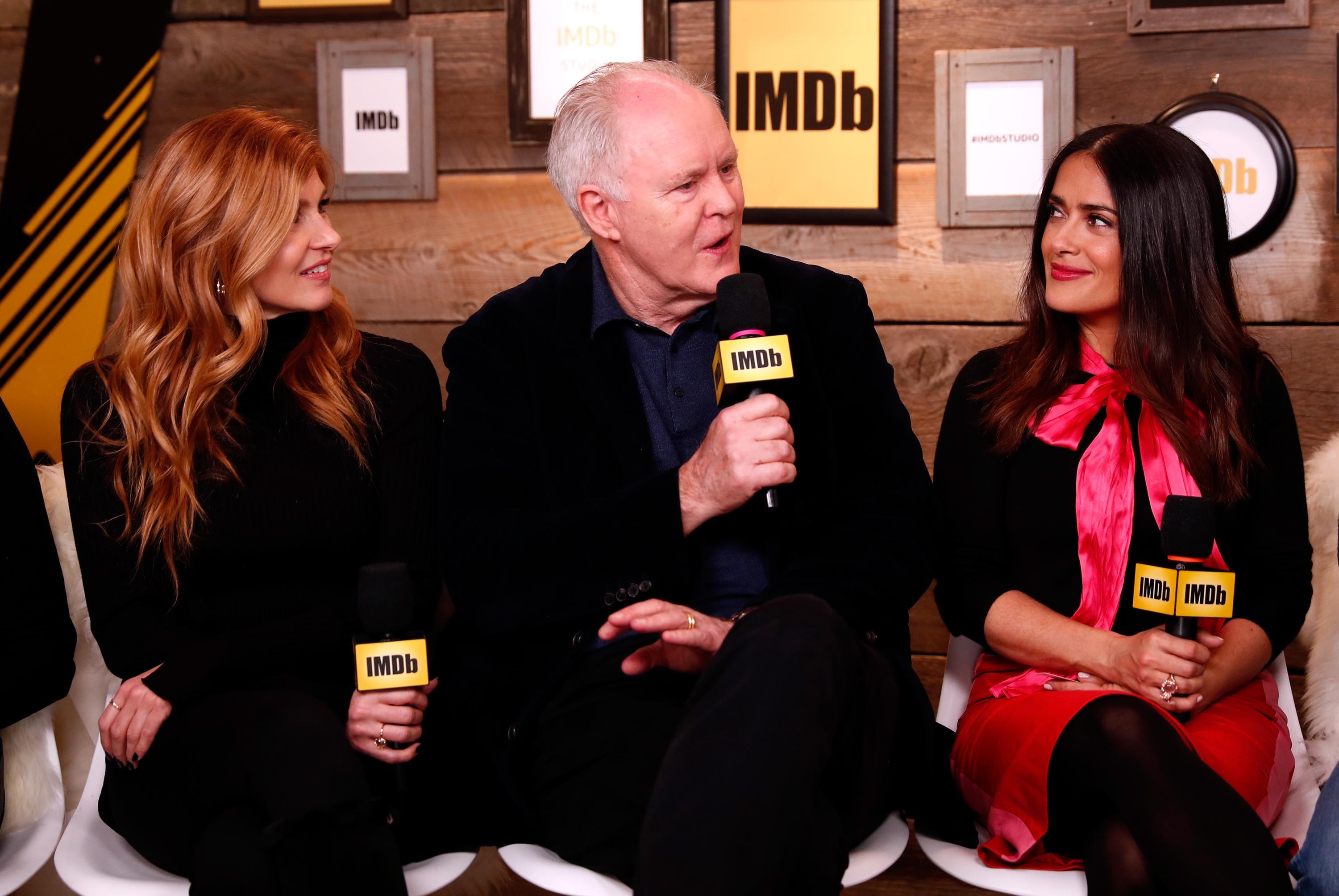 Salma Hayek of ‘Cast Change’ attends The IMDb Studio