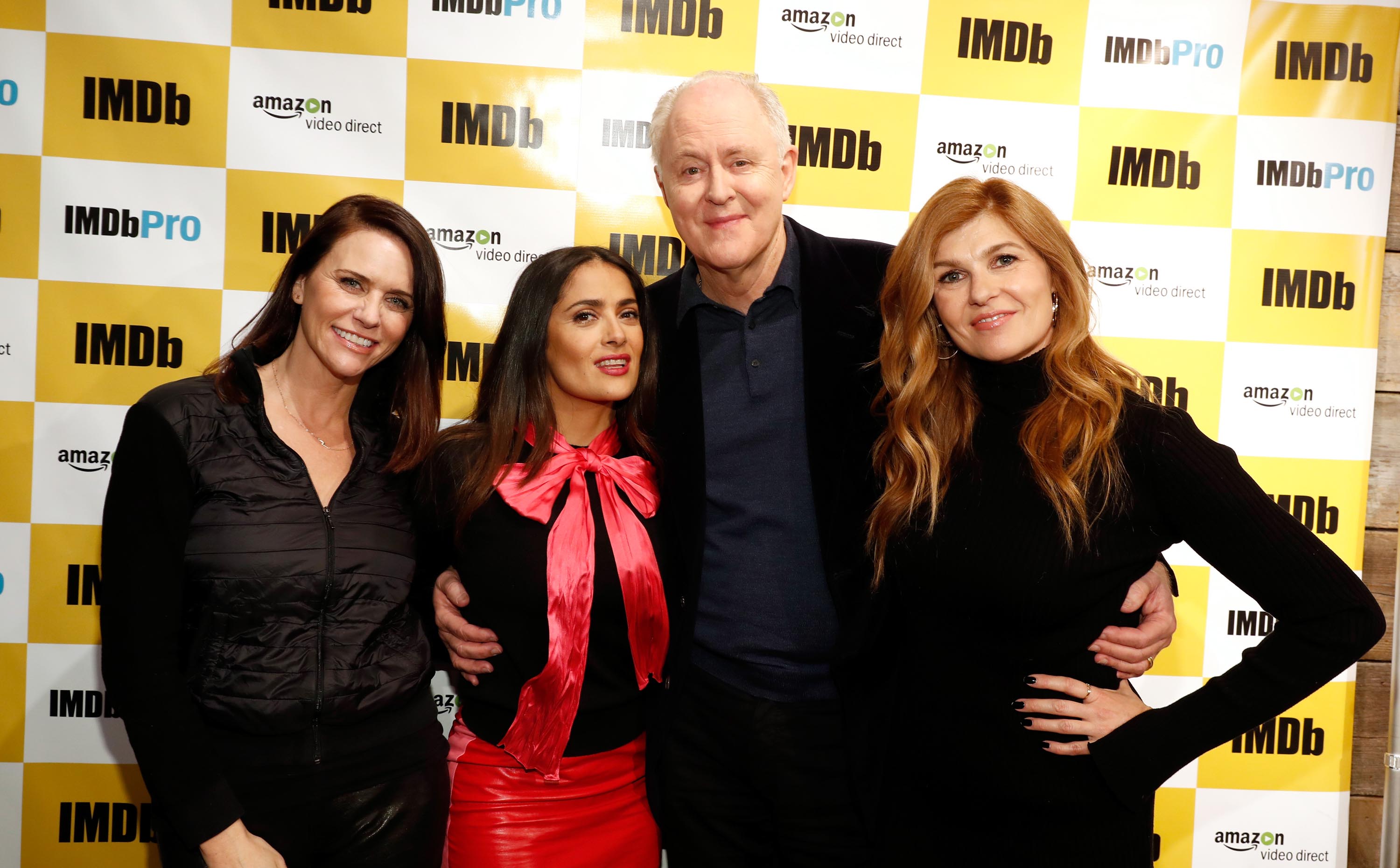 Salma Hayek of ‘Cast Change’ attends The IMDb Studio