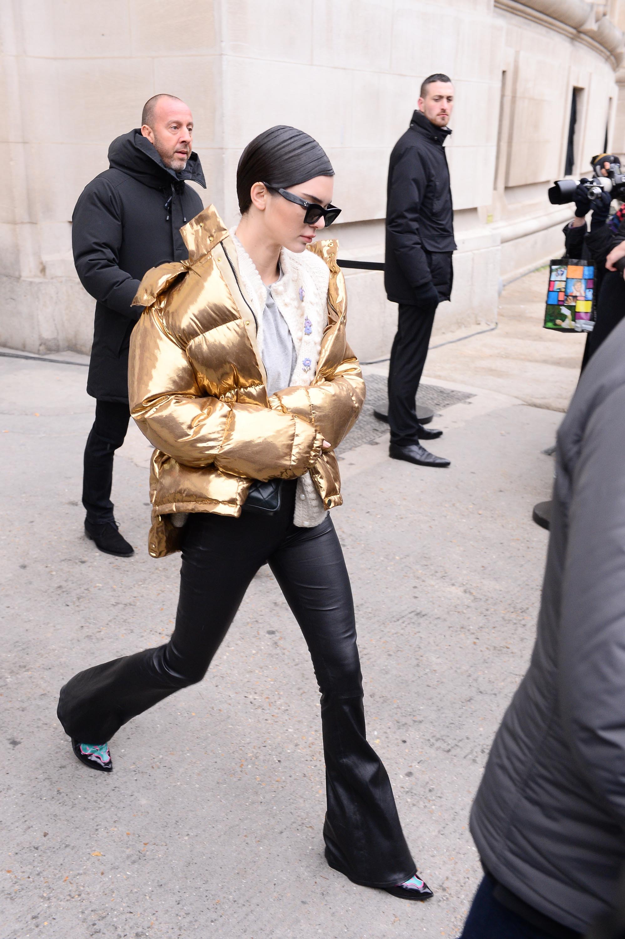 Kendall Jenner out in Paris