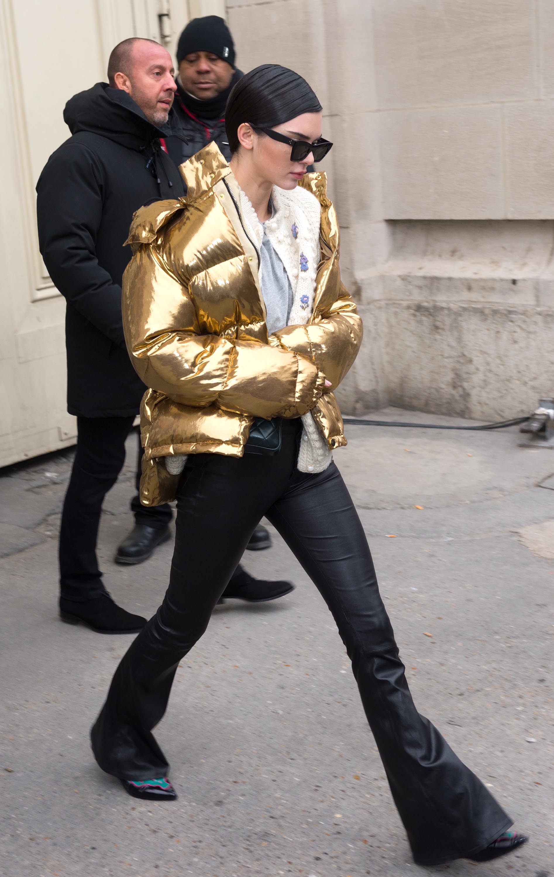 Kendall Jenner out in Paris