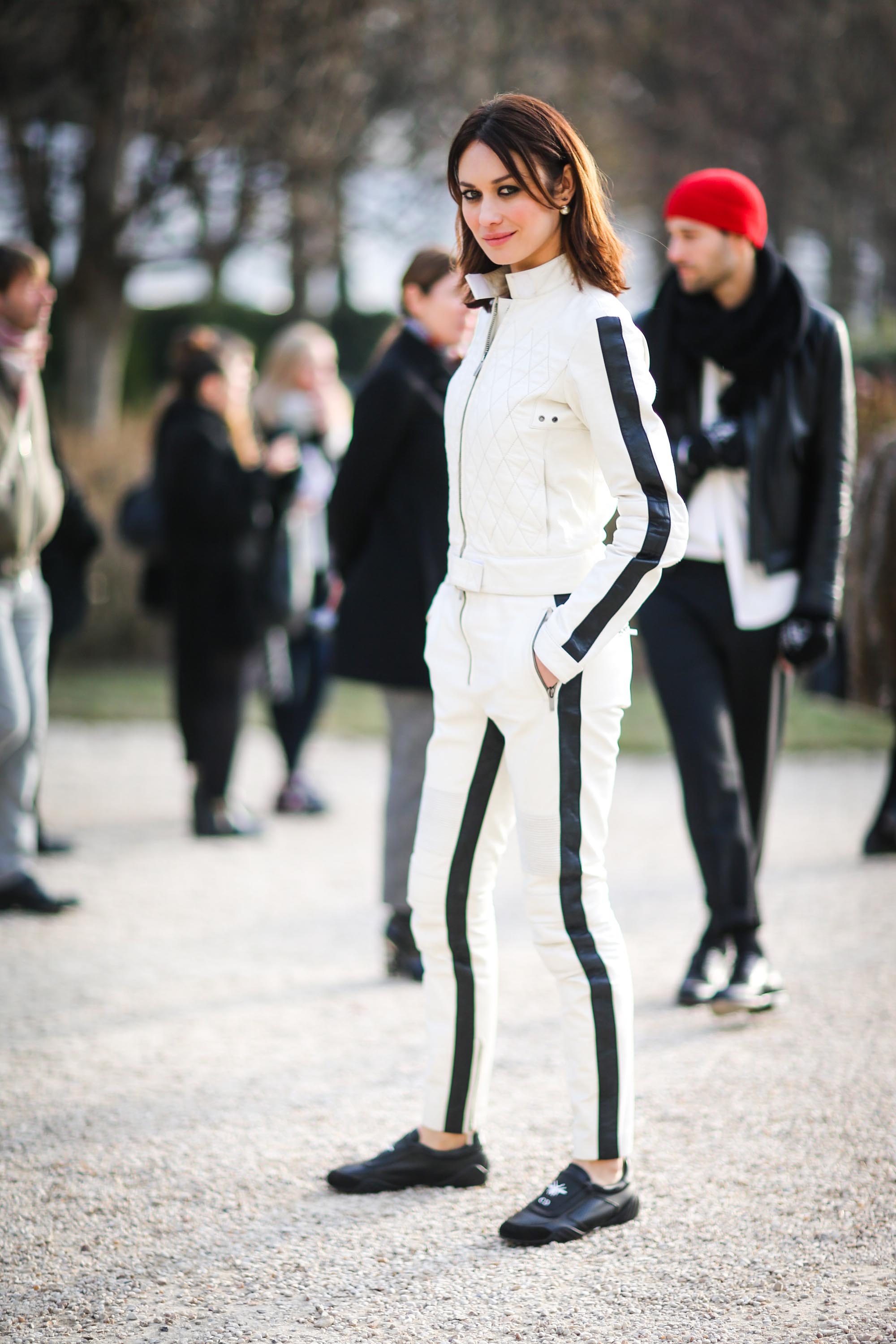 Olga Kurylenko attends the Christian Dior Fashion Show