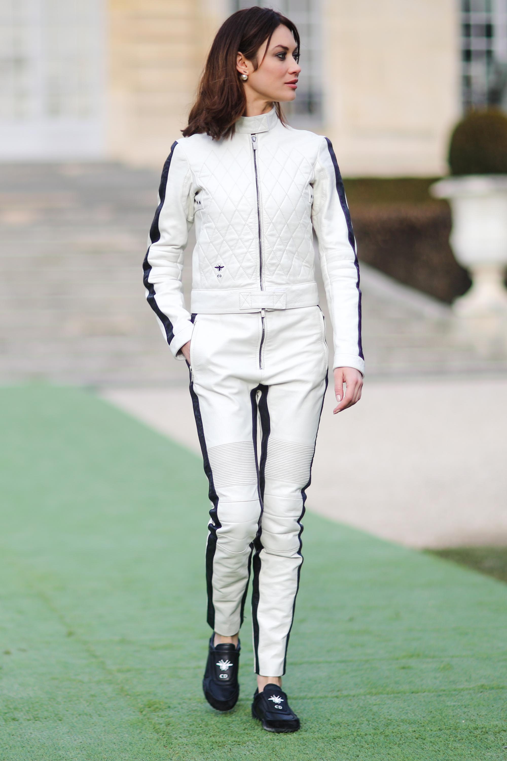 Olga Kurylenko attends the Christian Dior Fashion Show