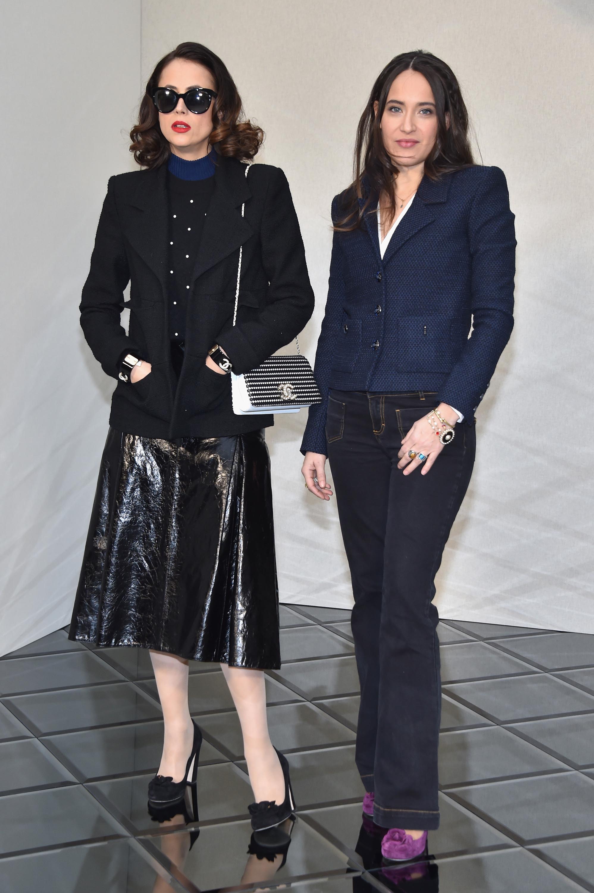 Anne Berest attends the Chanel Haute Couture Spring Summer 2017 show