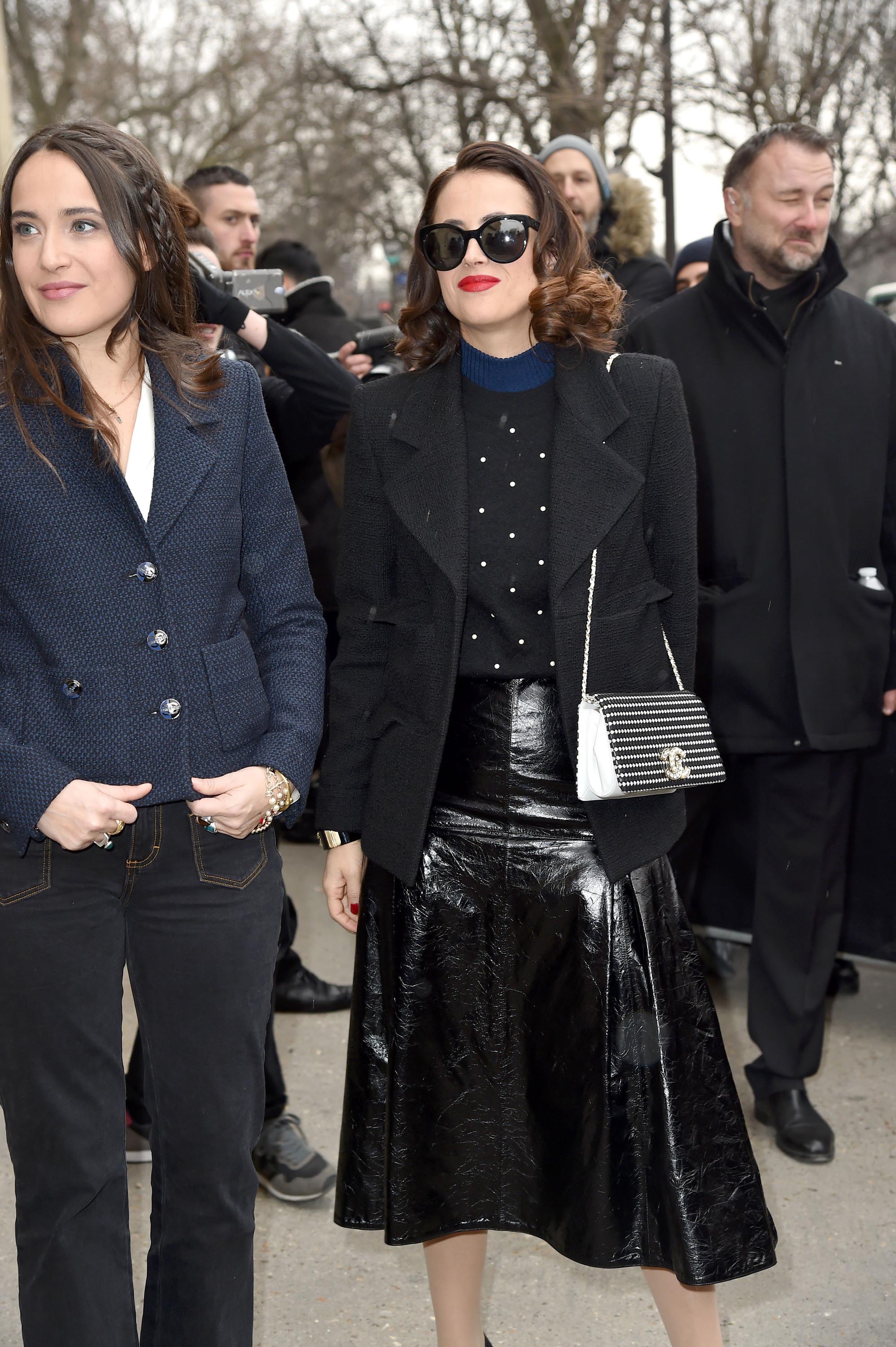 Anne Berest attends the Chanel Haute Couture Spring Summer 2017 show