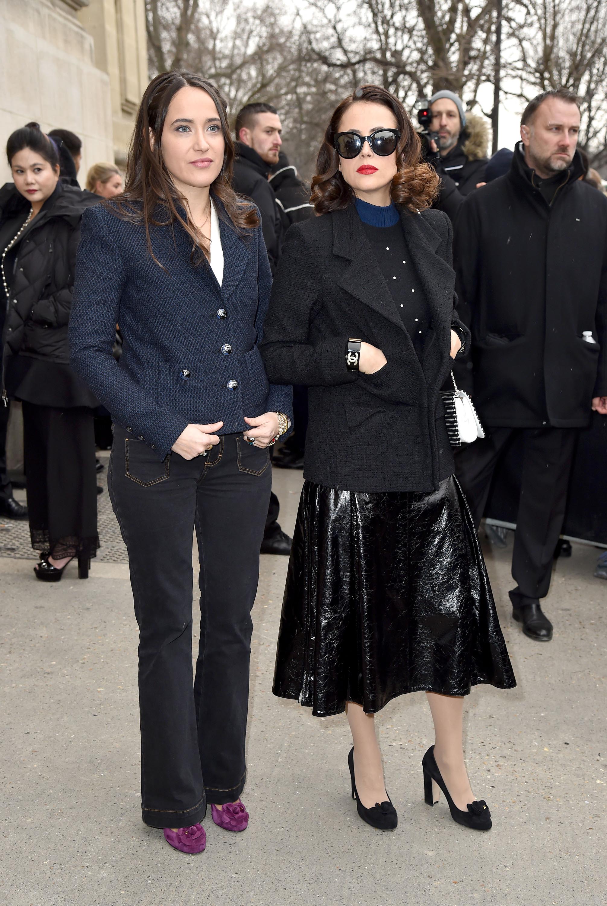 Anne Berest attends the Chanel Haute Couture Spring Summer 2017 show