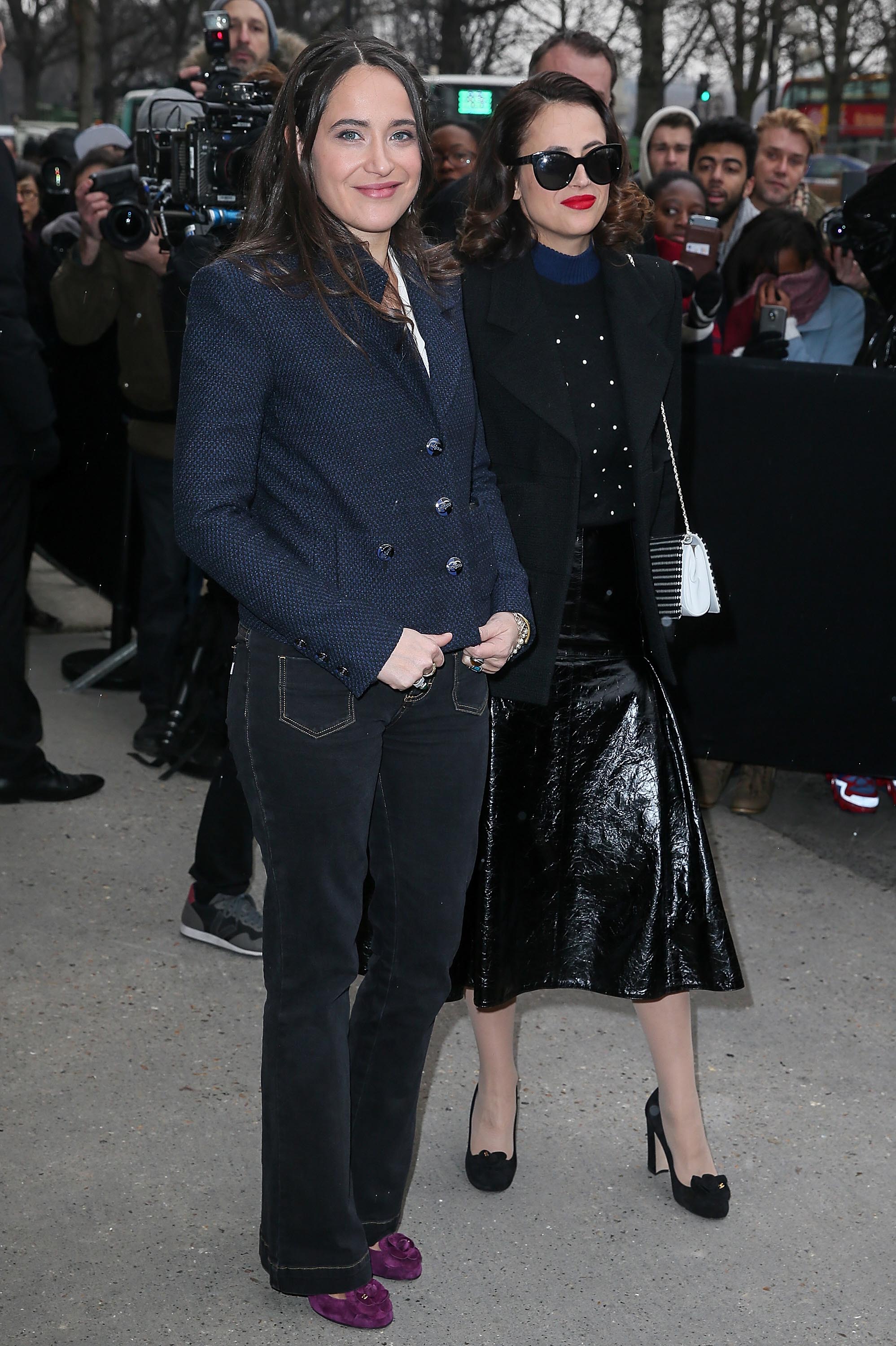 Anne Berest attends the Chanel Haute Couture Spring Summer 2017 show