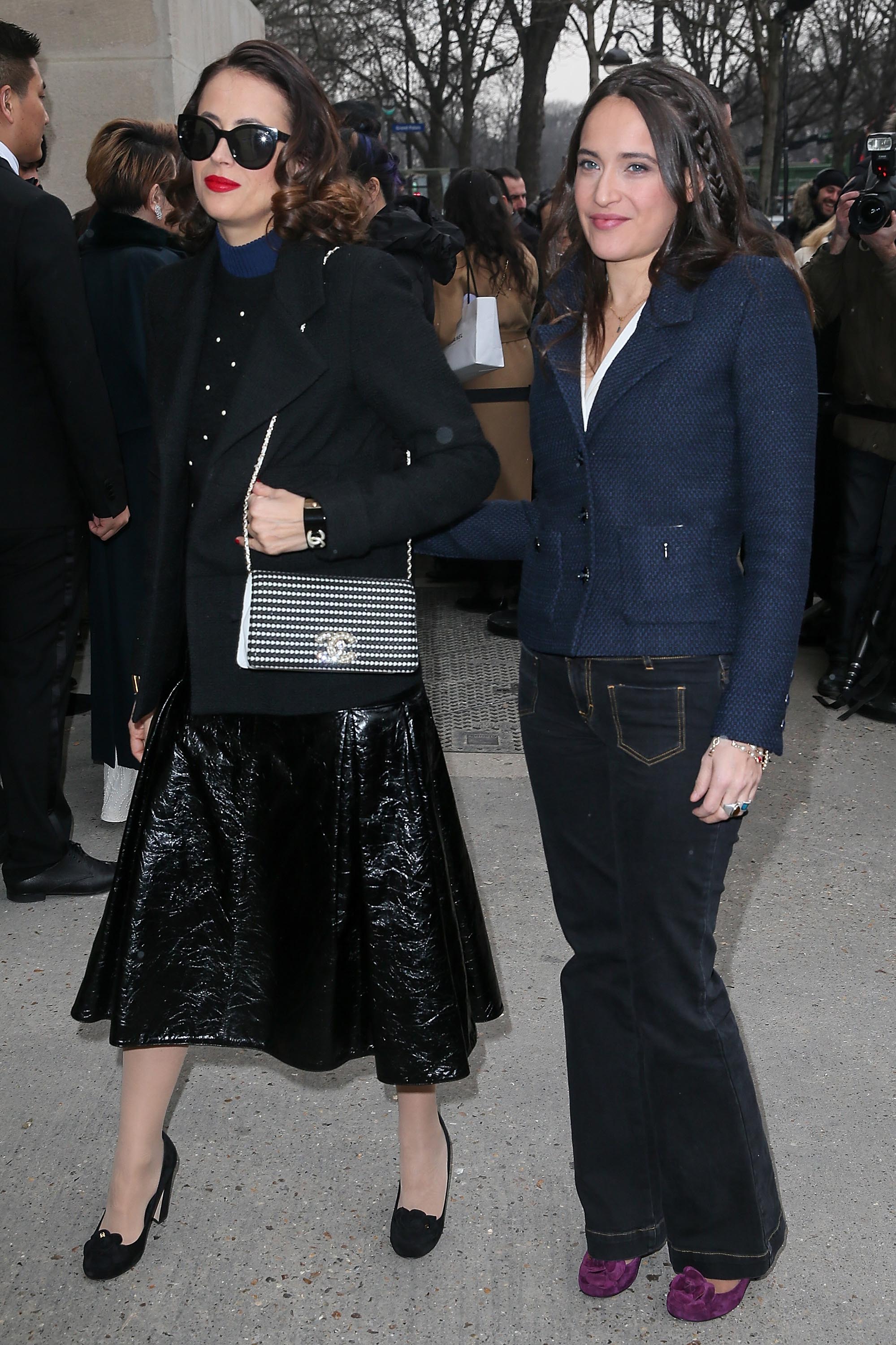 Anne Berest attends the Chanel Haute Couture Spring Summer 2017 show