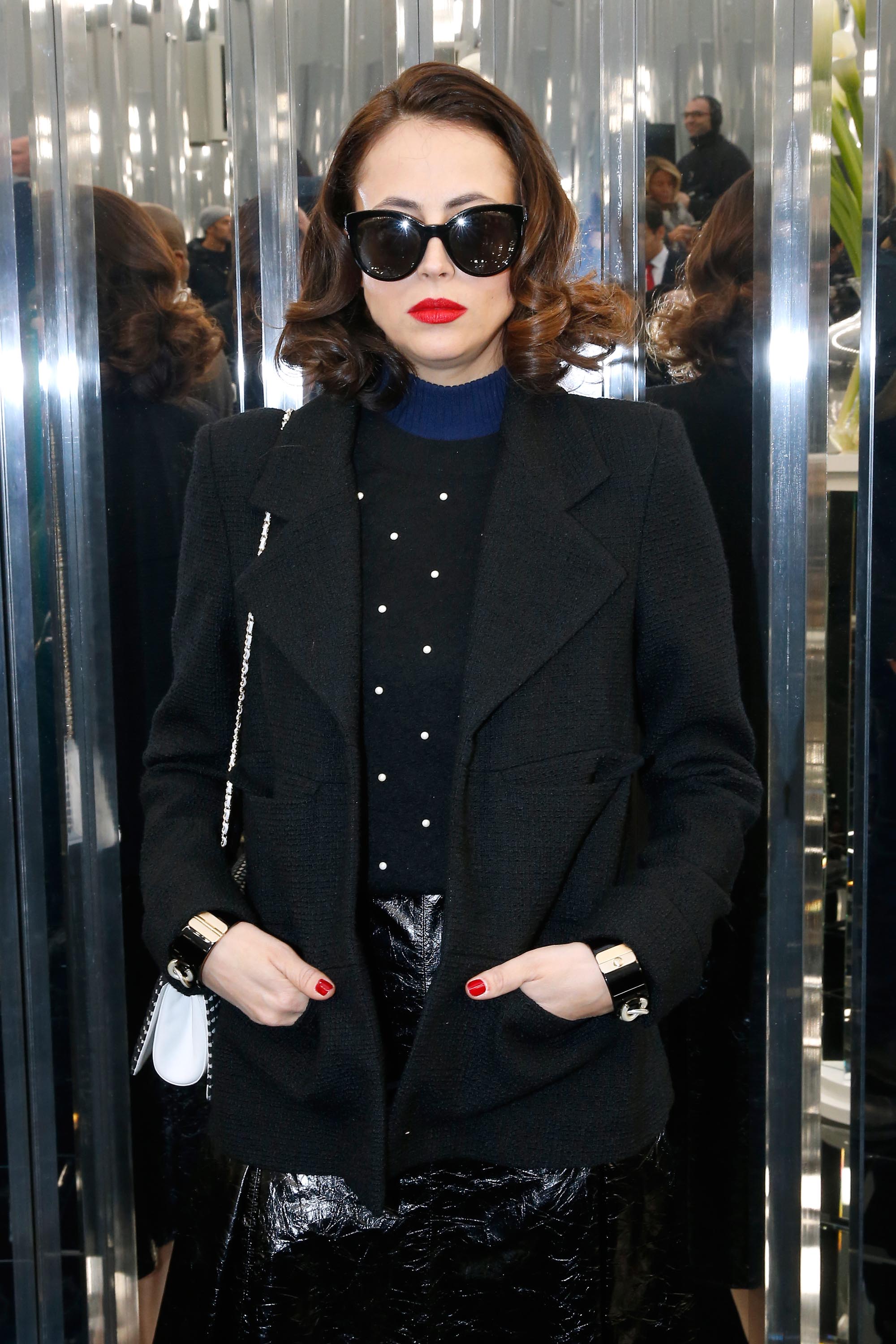 Anne Berest attends the Chanel Haute Couture Spring Summer 2017 show