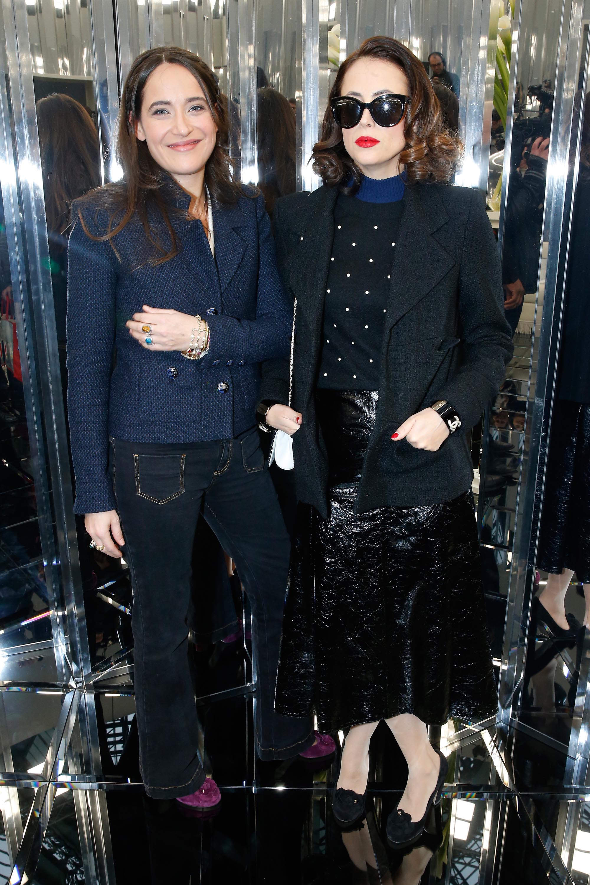 Anne Berest attends the Chanel Haute Couture Spring Summer 2017 show