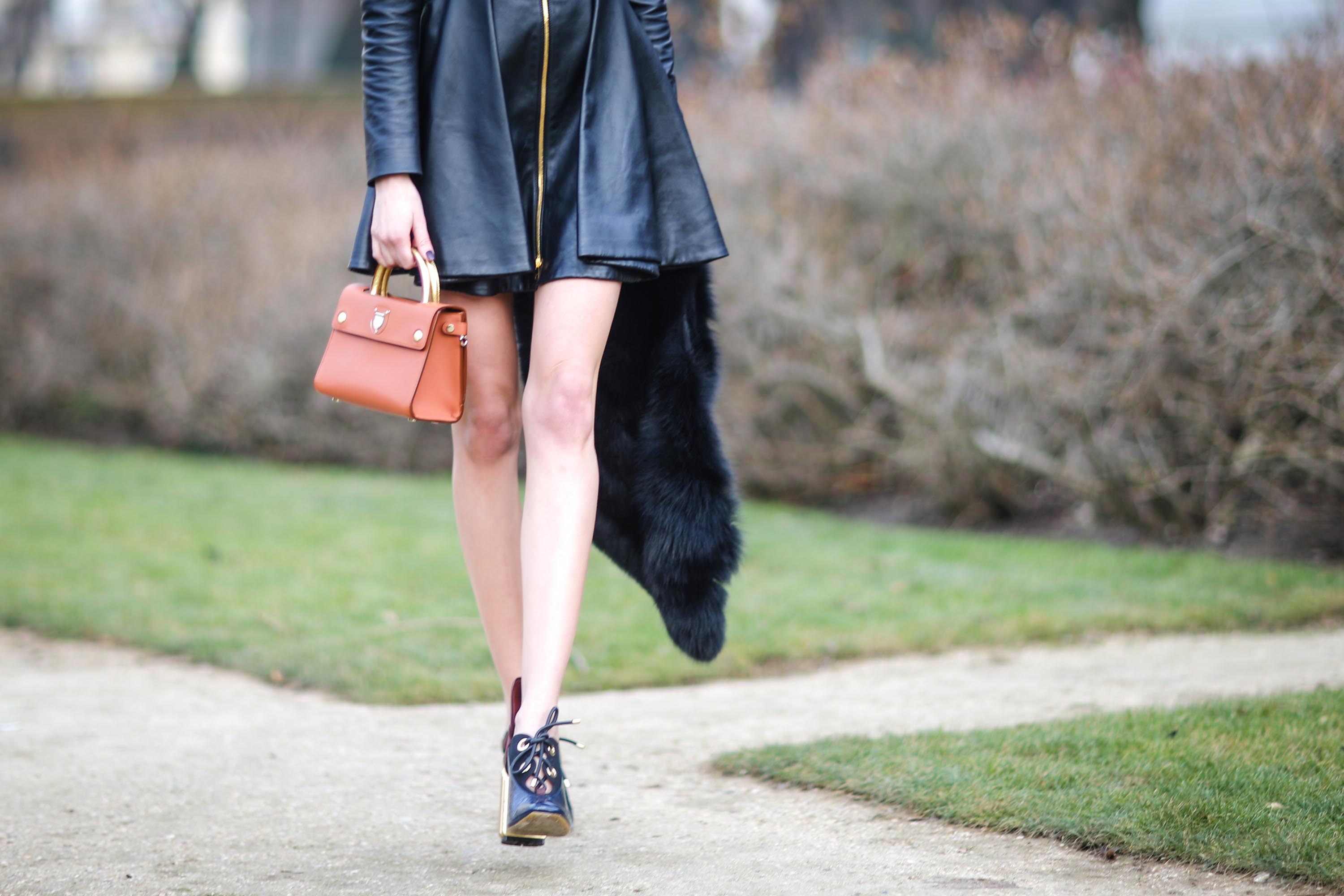 Street Style in Paris during the Paris Fashion Week