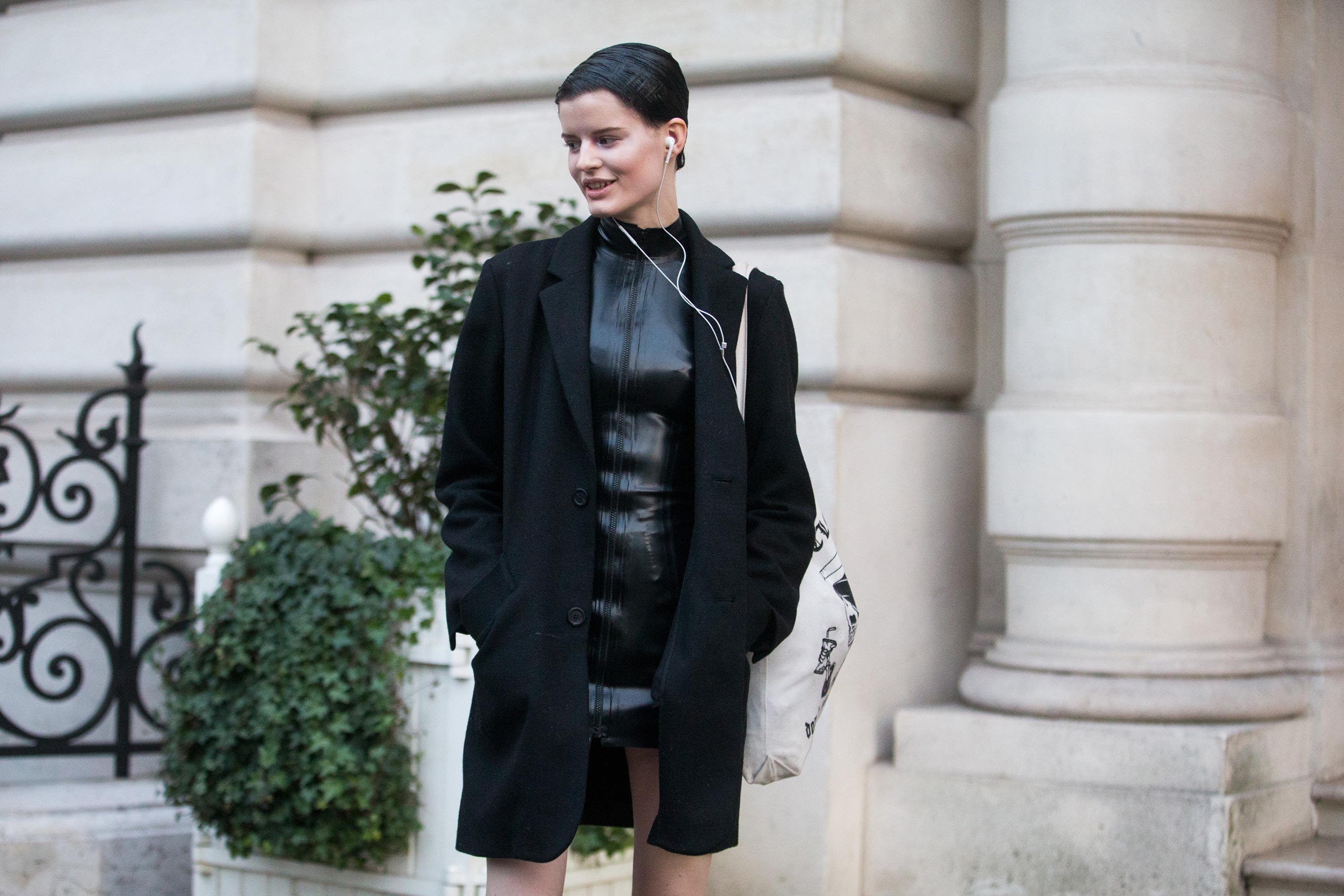 Street Style in Paris during the Paris Fashion Week