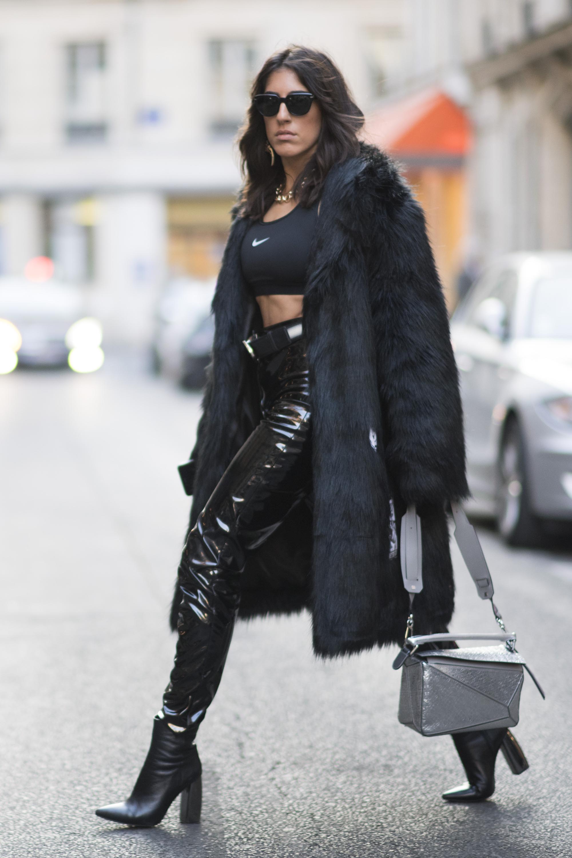 Street Style in Paris during the Paris Fashion Week