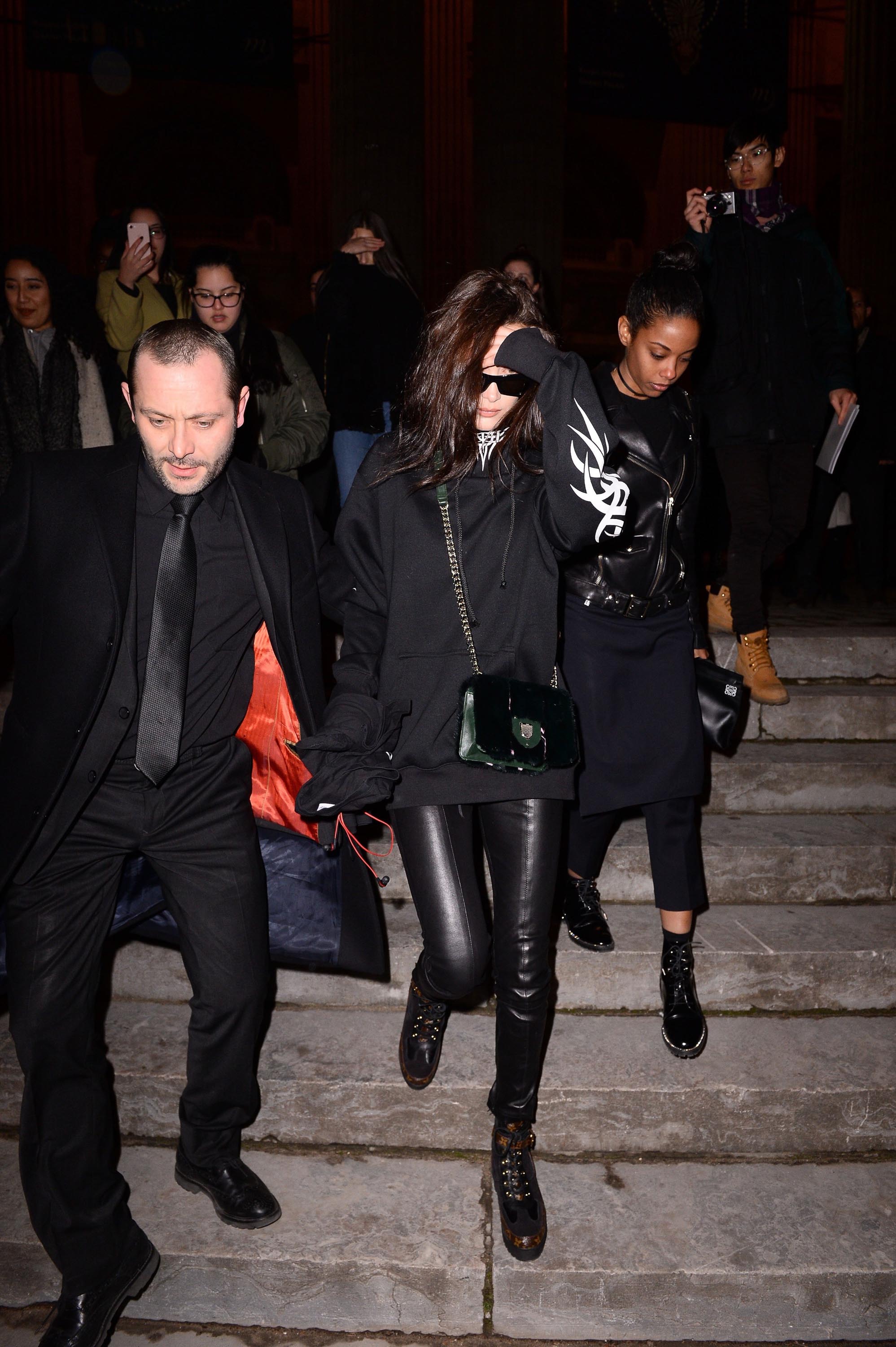 Bella Hadid & Kendall Jenner out in Paris