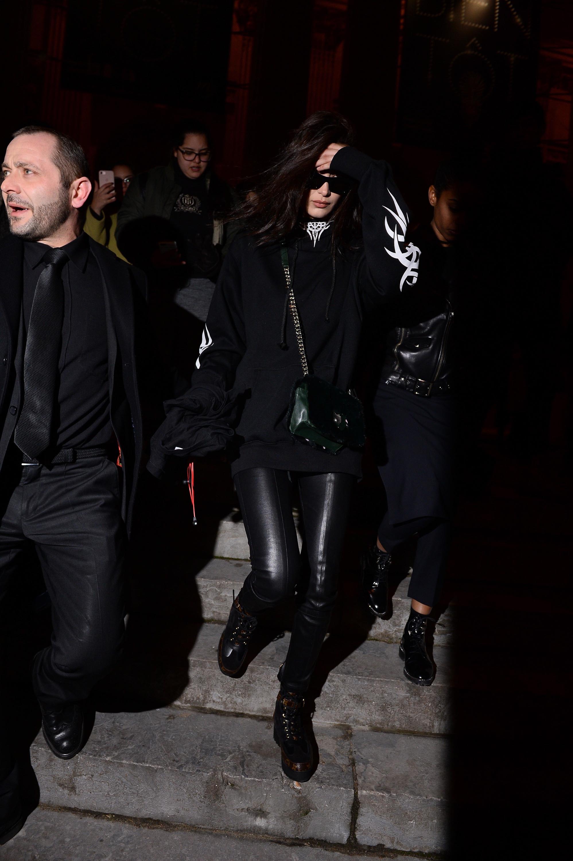 Bella Hadid & Kendall Jenner out in Paris