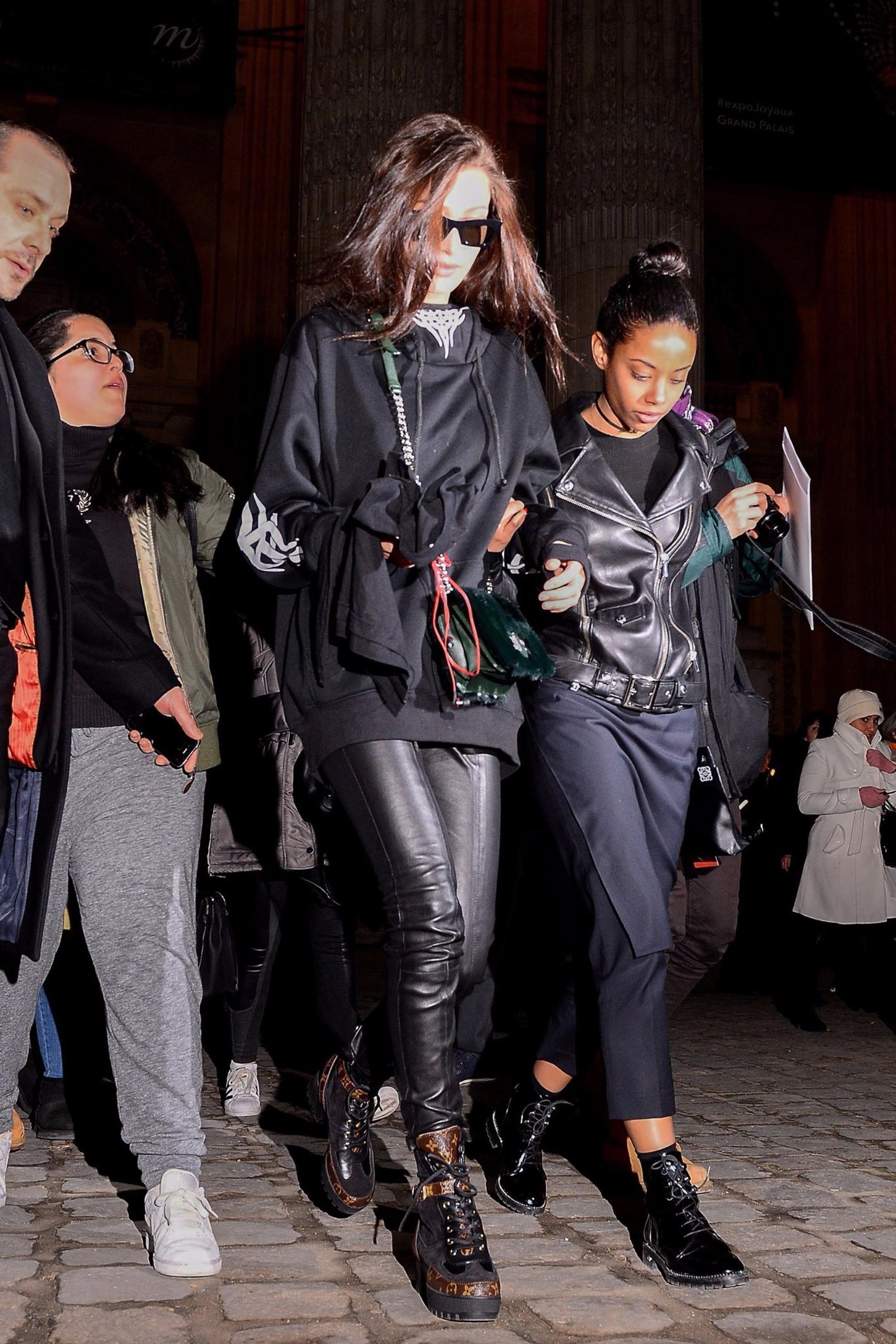 Bella Hadid & Kendall Jenner out in Paris