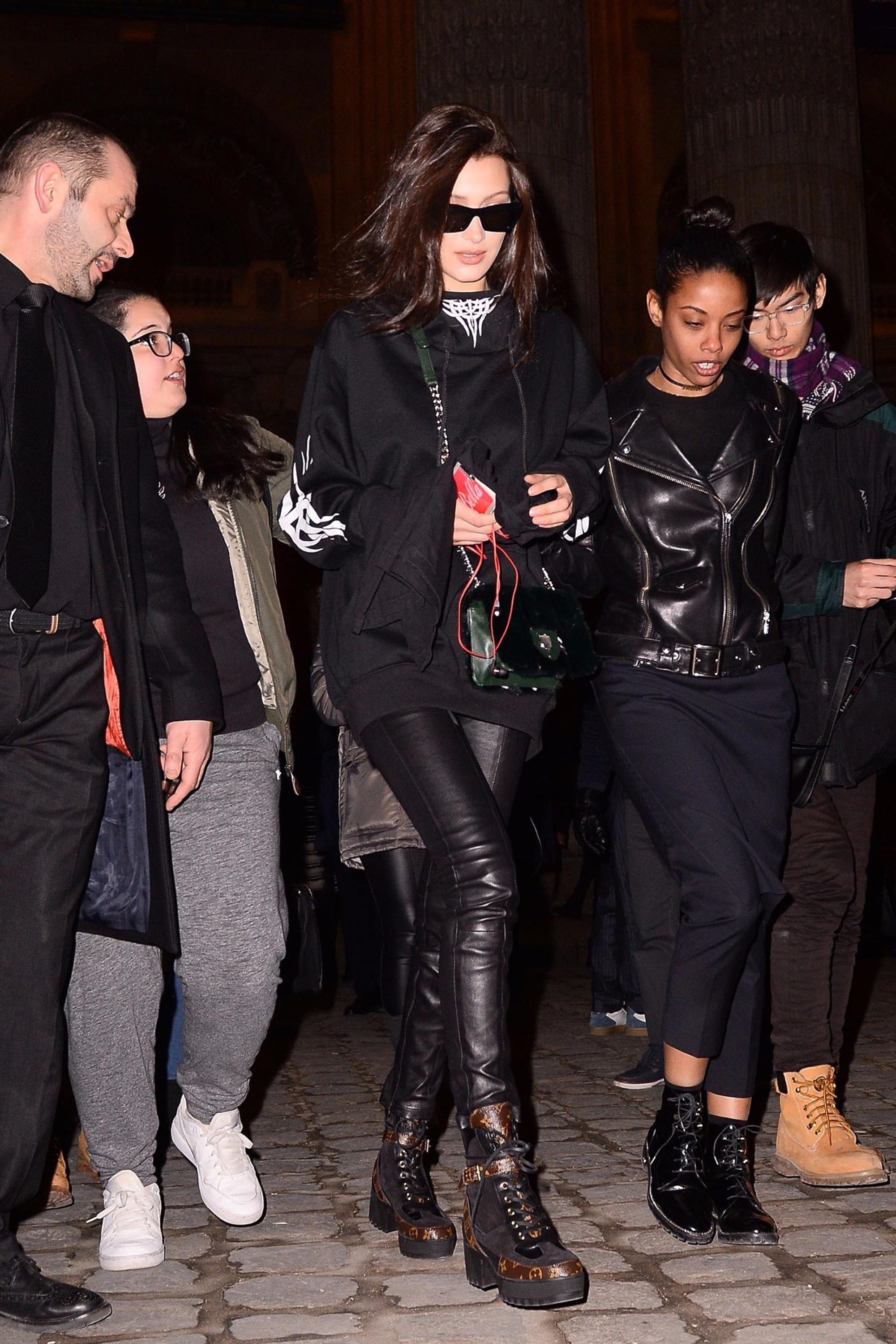 Bella Hadid & Kendall Jenner out in Paris