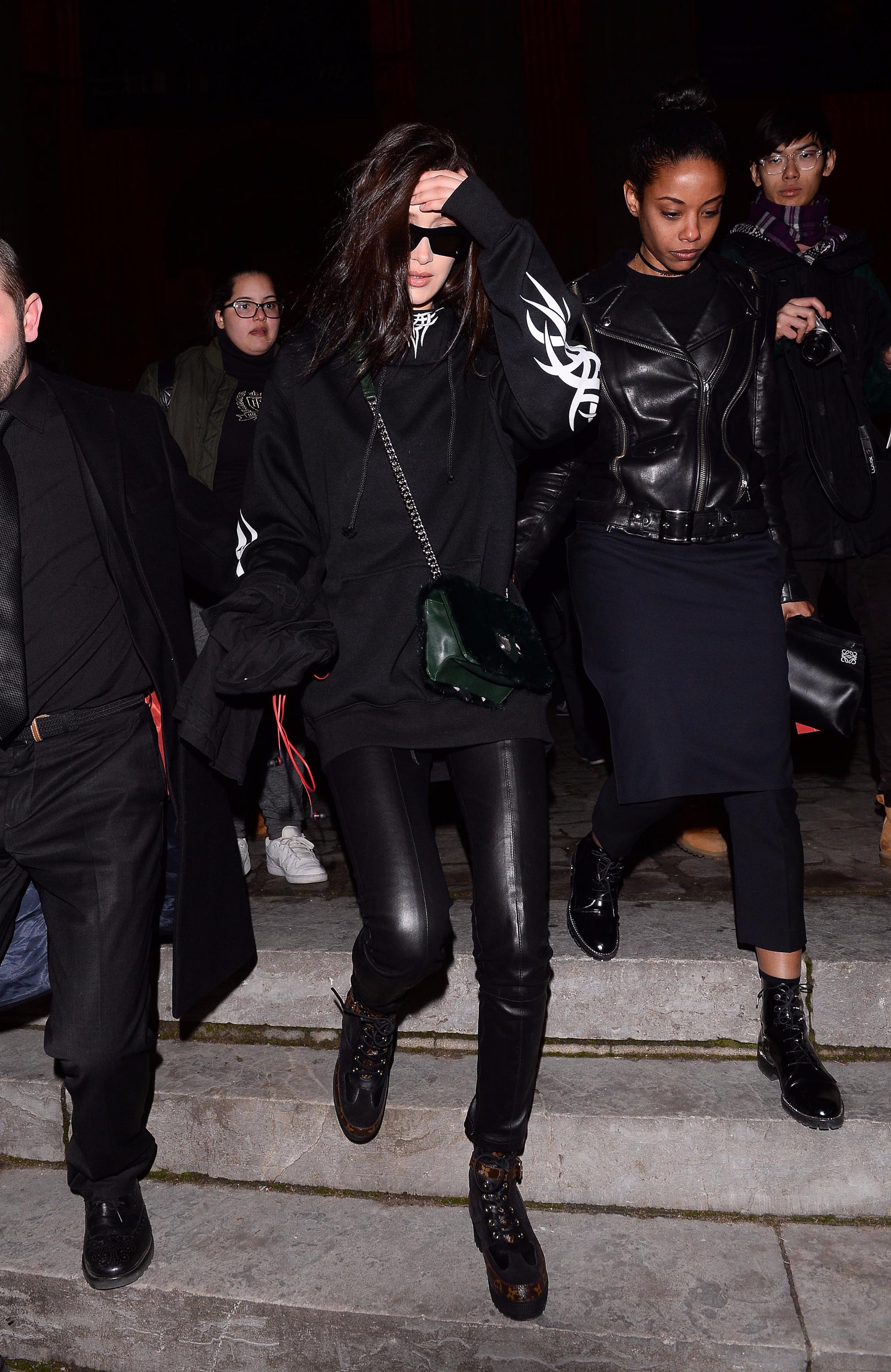 Bella Hadid & Kendall Jenner out in Paris